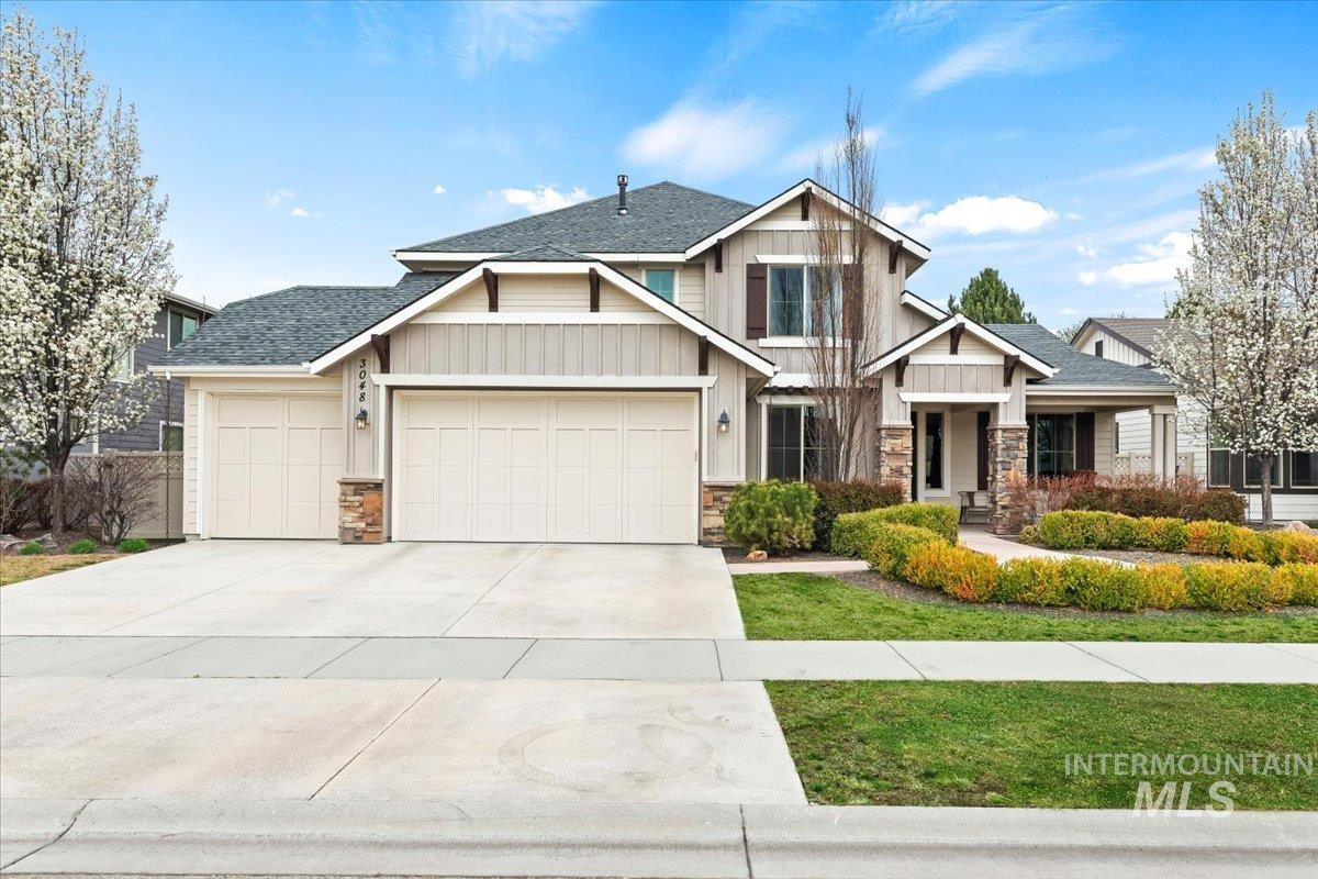 3048 W San Remo St, Meridian, Idaho 83646, 4 Bedrooms, 3.5 Bathrooms, Residential For Sale, Price $739,900, 98979547