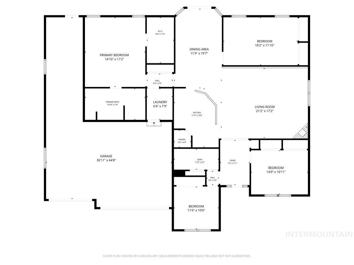 1708 NE Idarock, Mountain Home, Idaho 83647-6368, 4 Bedrooms, 2 Bathrooms, Residential For Sale, Price $440,000, 98979585