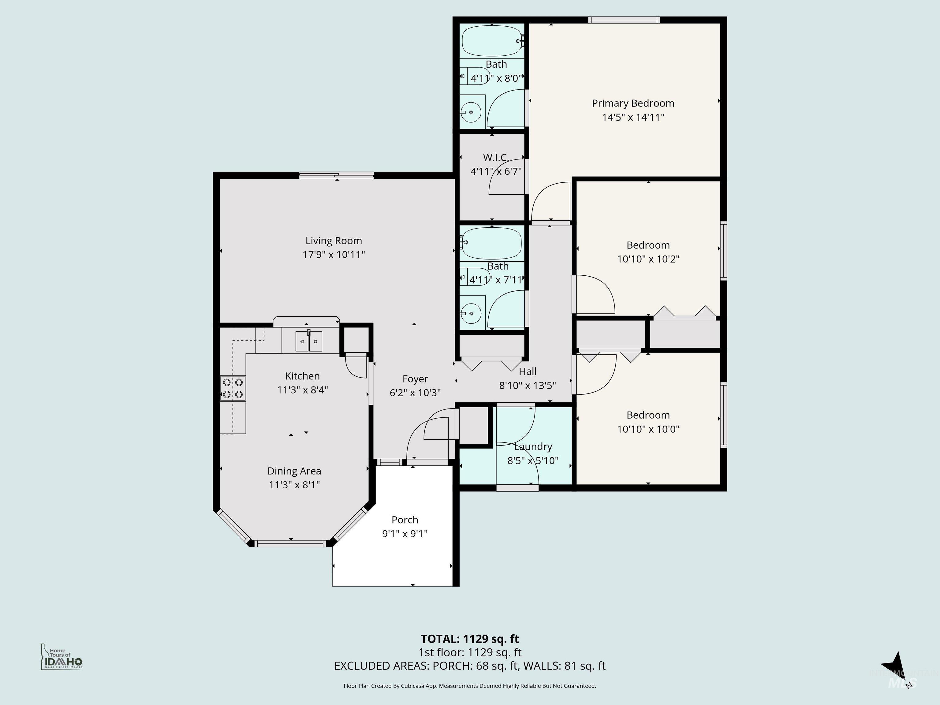 11719 W Huckleberry Dr, Nampa, Idaho 83651, 3 Bedrooms, 2 Bathrooms, Residential For Sale, Price $334,900, 98979639