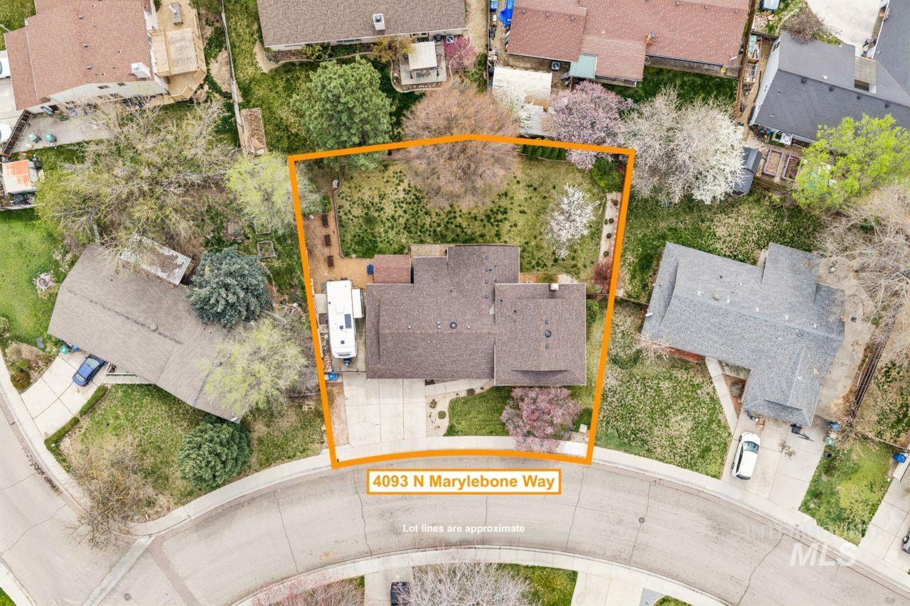 4093 N Marylebone Way, Boise, Idaho 83713-2444, 4 Bedrooms, 3.5 Bathrooms, Residential For Sale, Price $549,900, 98979641