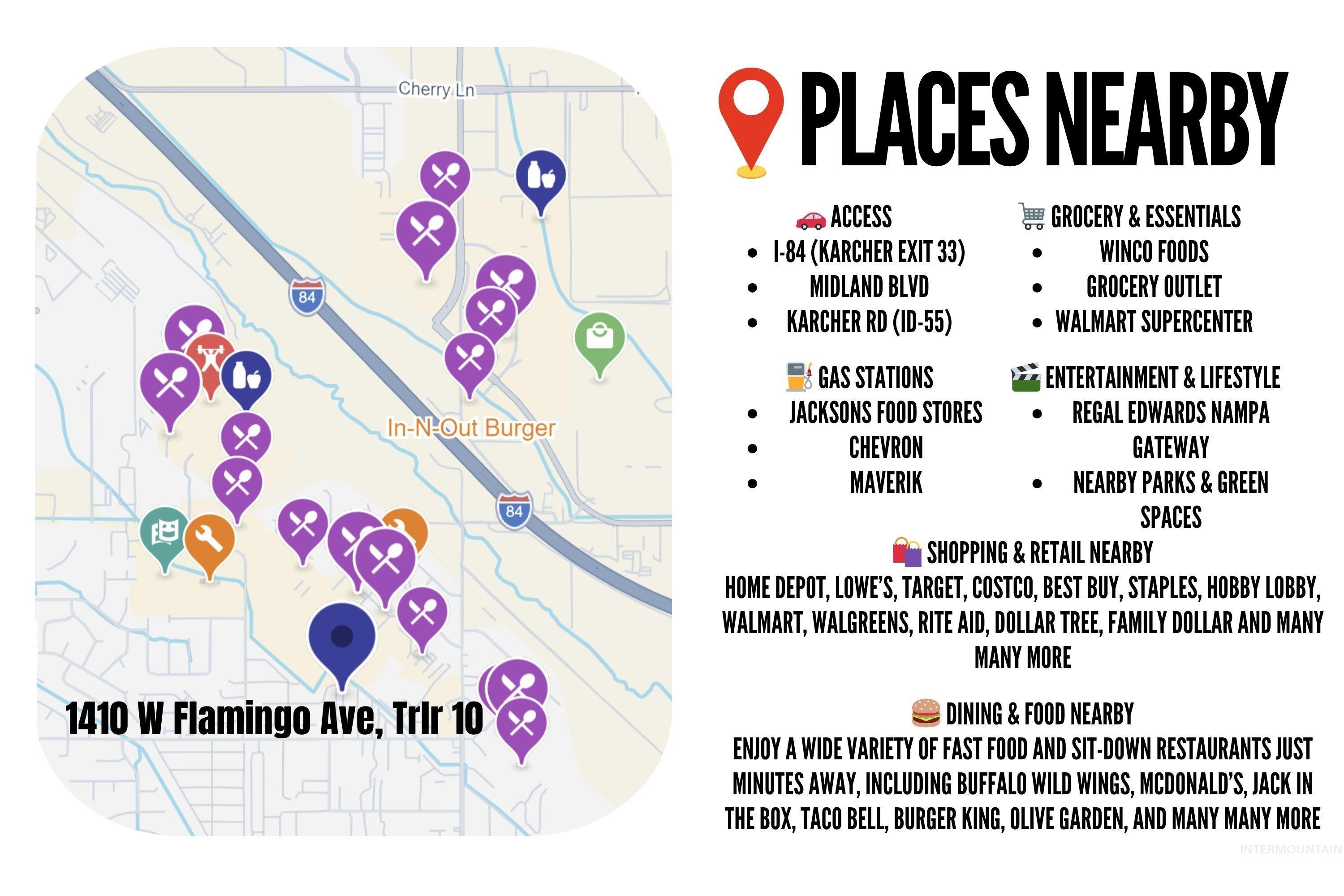 1410 Flamingo Ave, Nampa, Idaho 83651, 3 Bedrooms, 1 Bathroom, Residential For Sale, Price $110,000, 98979658