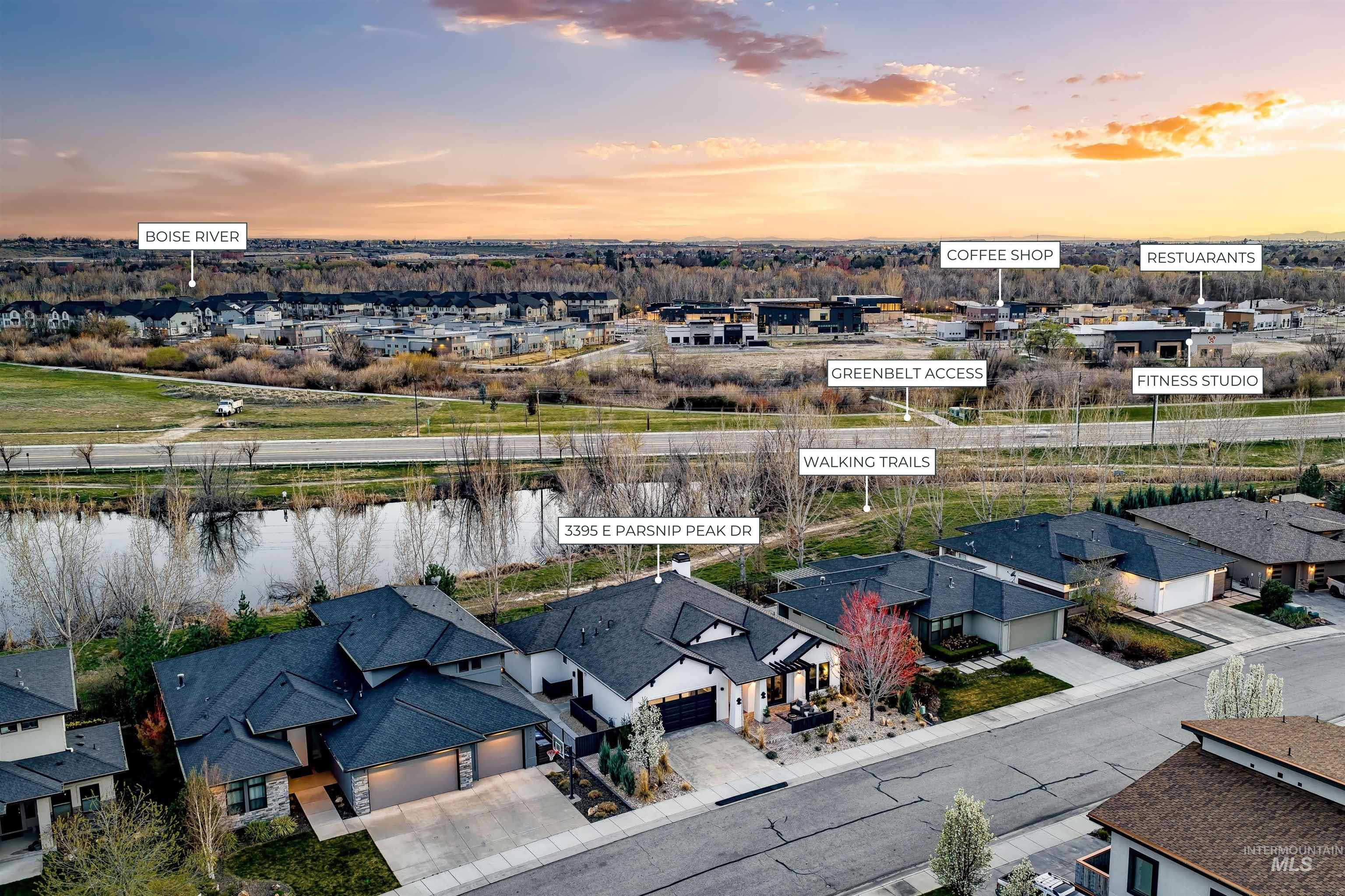 3395 E Parsnip Peak Drive, Boise, Idaho 83716, 3 Bedrooms, 2.5 Bathrooms, Residential For Sale, Price $1,147,000,MLS 98979698