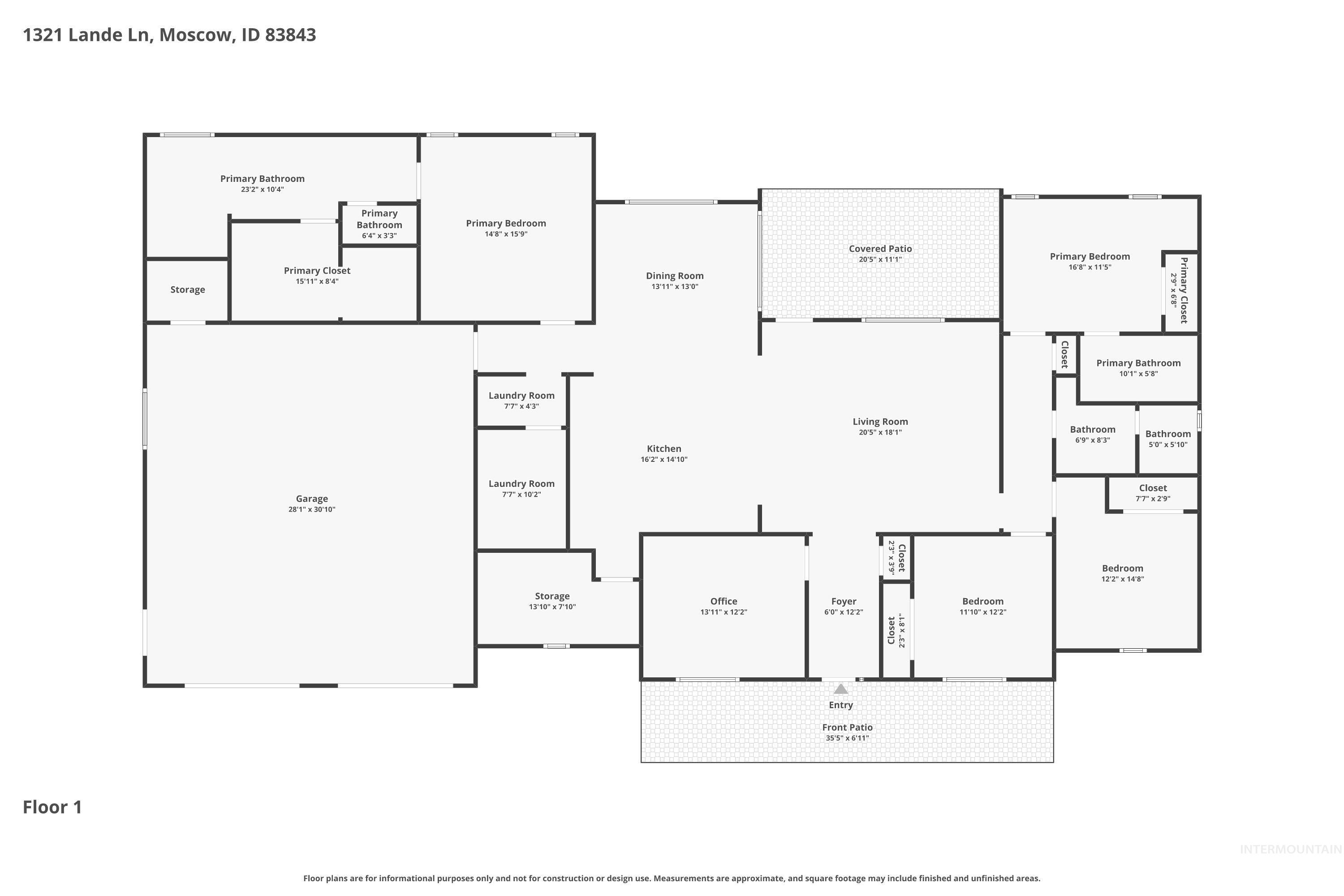 1321 Lande Lane, Moscow, Idaho 83843, 4 Bedrooms, 3 Bathrooms, Residential For Sale, Price $755,000,MLS 98979788
