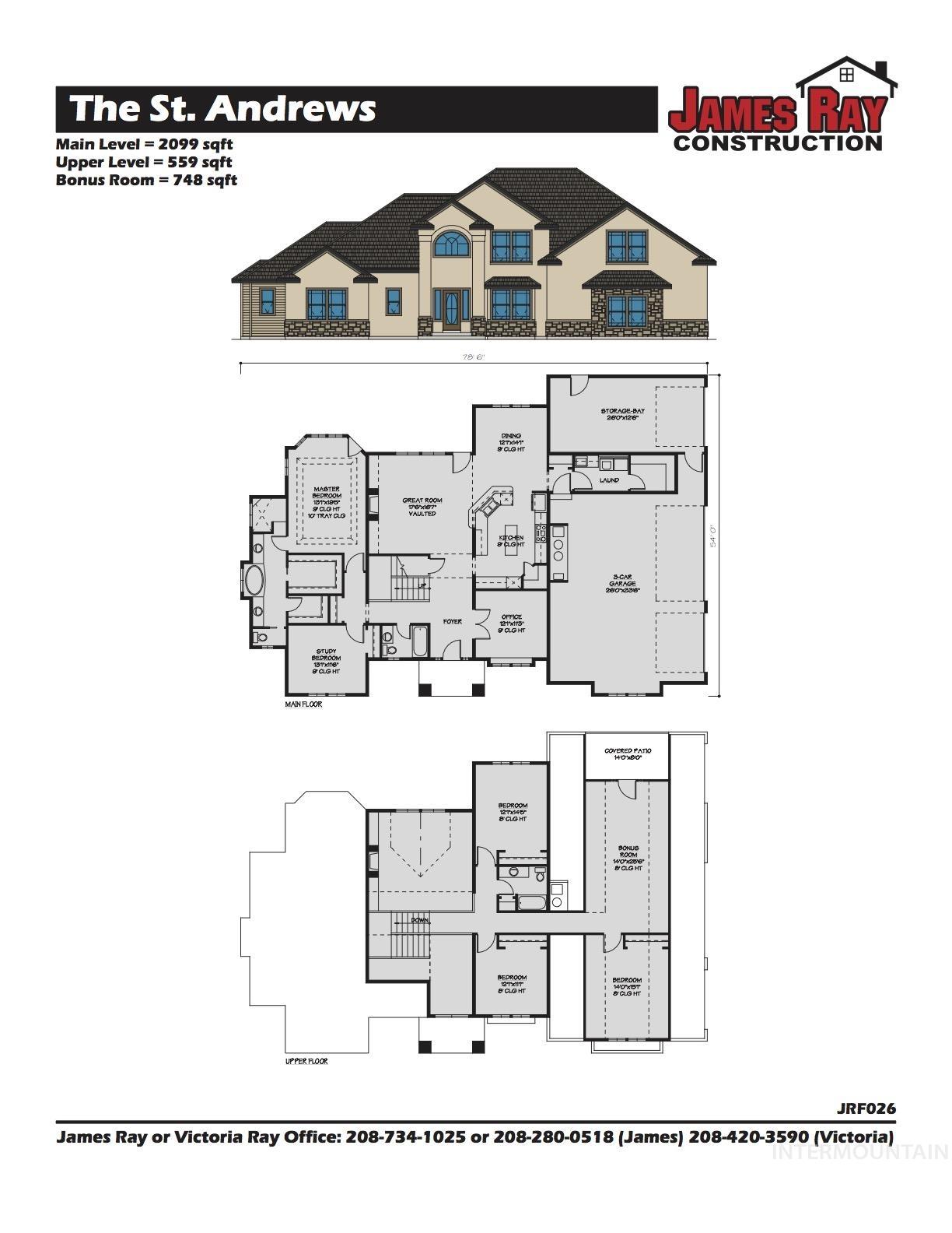 Lot 38 TBD, Twin Falls, Idaho 83301, 5 Bedrooms, 3 Bathrooms, Residential For Sale, Price $1,012,248, 98979800