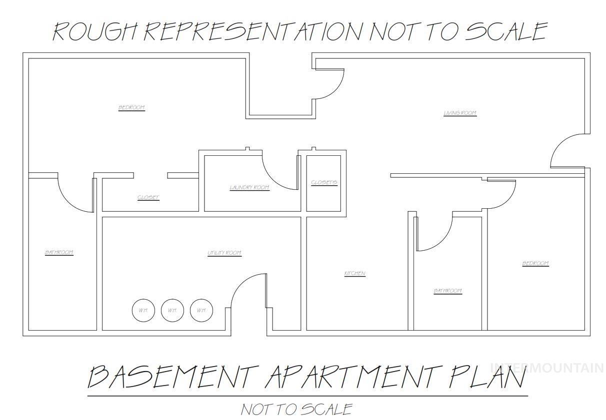 2617 - 2623 Rose Hill, Boise, Idaho 83705, 2 Bedrooms, 1 Bathroom, Residential Income For Sale, Price $775,000,MLS 98979805