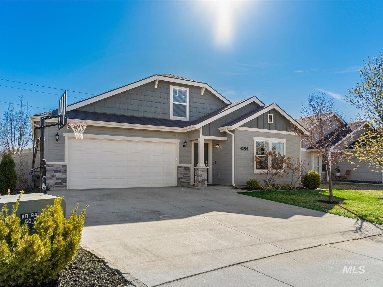 4254 N Alester Ave, Meridian, Idaho 83646-6863, 4 Bedrooms, 2 Bathrooms, Residential For Sale, Price $514,990, 98979826
