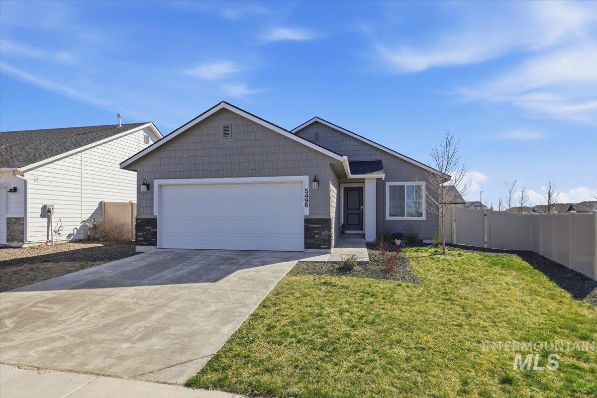 5496 S Desert Cactus Ave, Meridian, Idaho 83642, 3 Bedrooms, 2 Bathrooms, Residential For Sale, Price $389,990, 98979847