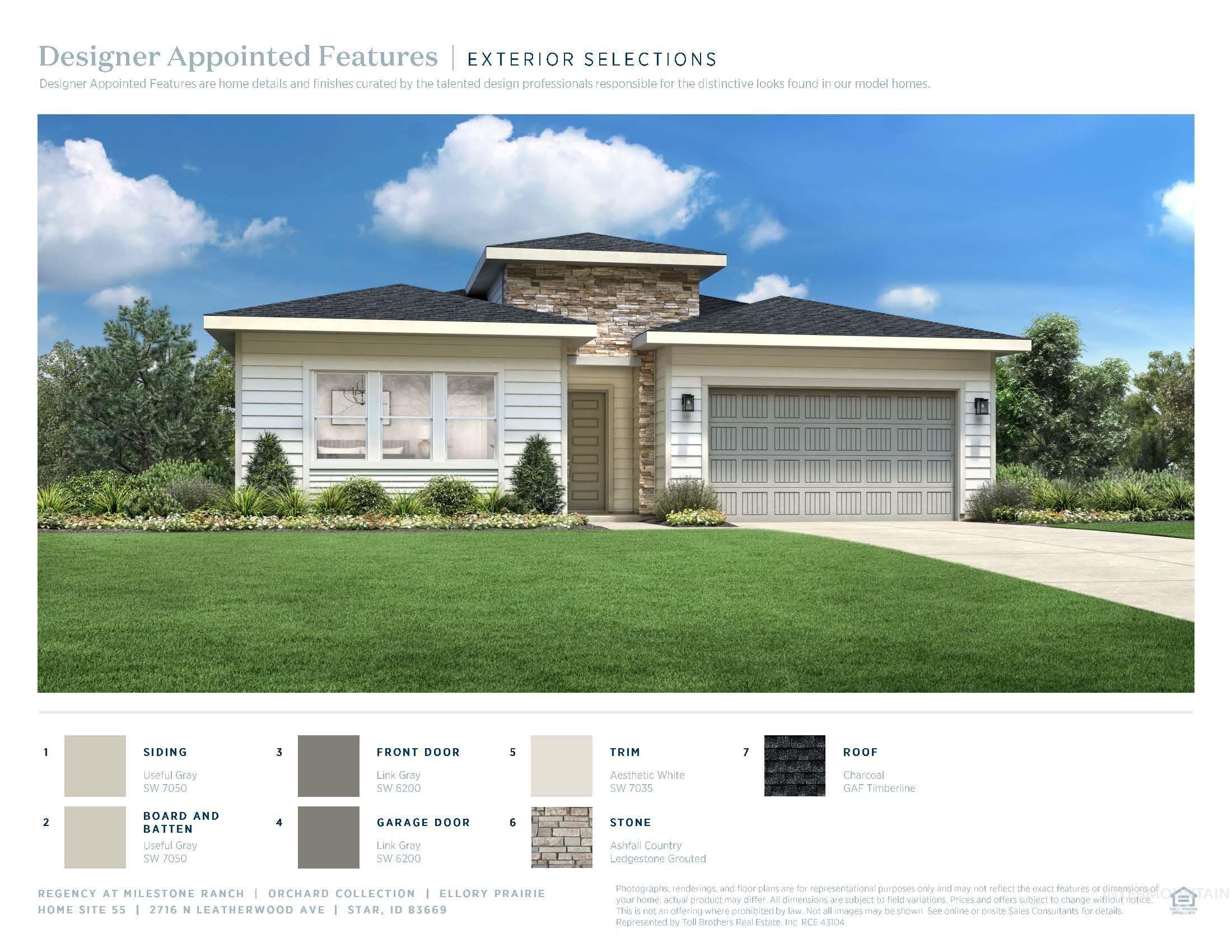 2716 N Leatherwood Pl, Star, Idaho 83669, 2 Bedrooms, 2.5 Bathrooms, Residential For Sale, Price $644,000,MLS 98979879