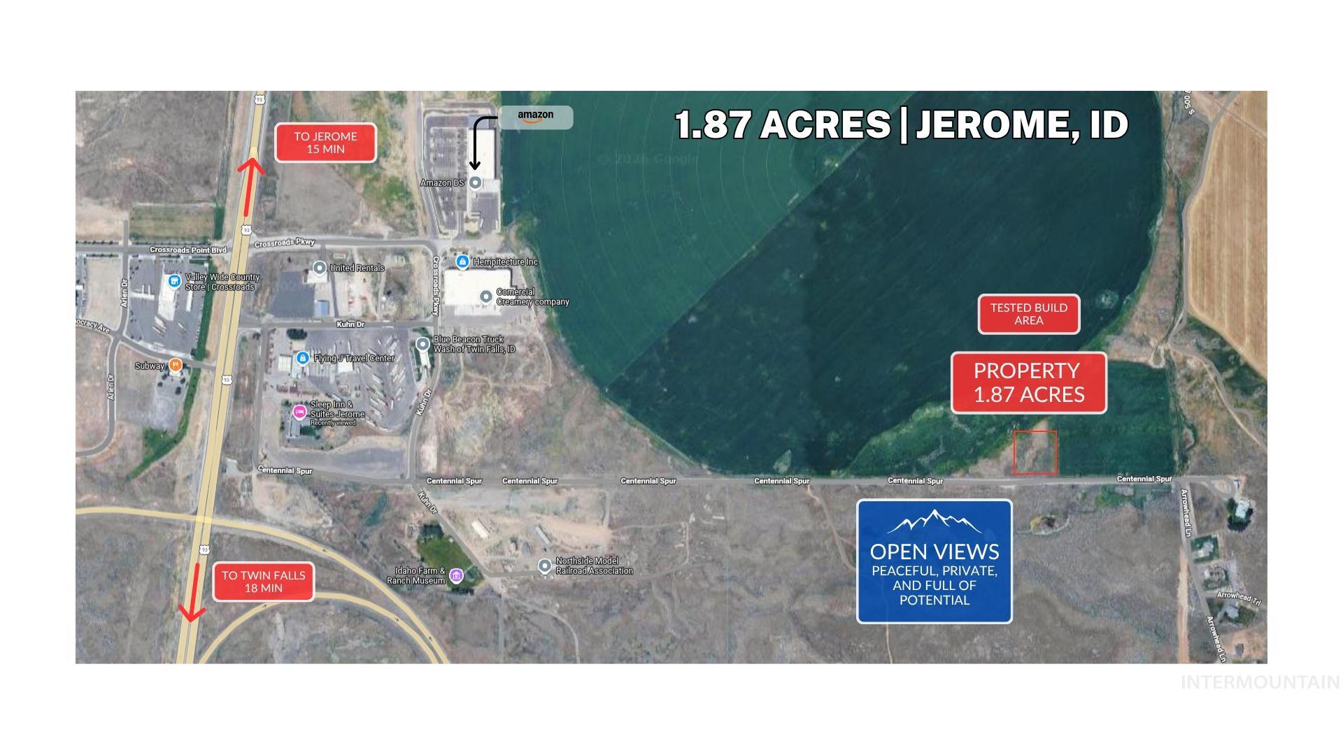 S Centennial Spur, Jerome, Idaho 83338, Land For Sale, Price $143,000, 98980038