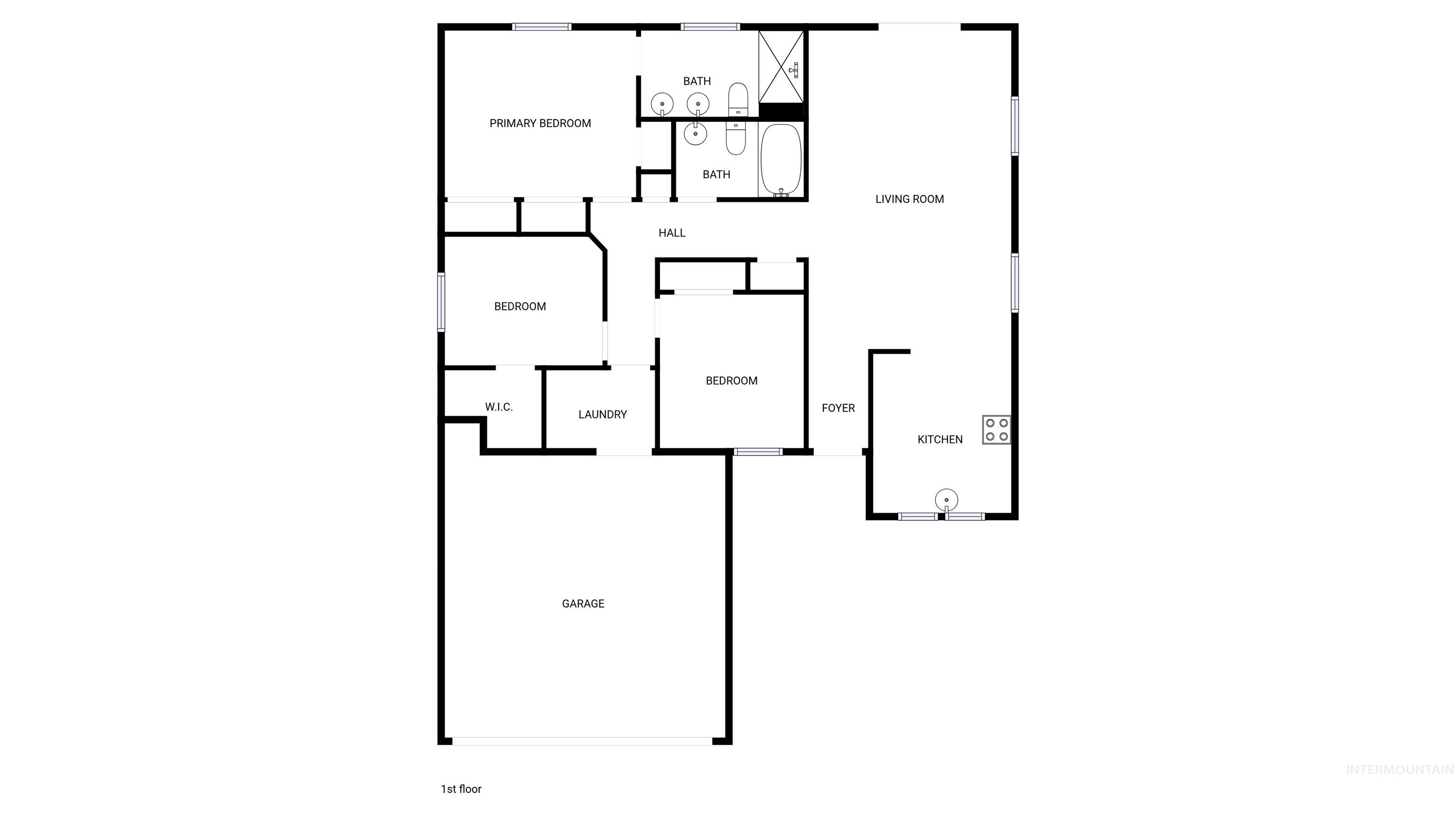 5223 Junegrass Way, Caldwell, Idaho 83607, 3 Bedrooms, 2 Bathrooms, Residential For Sale, Price $363,000, 98980062
