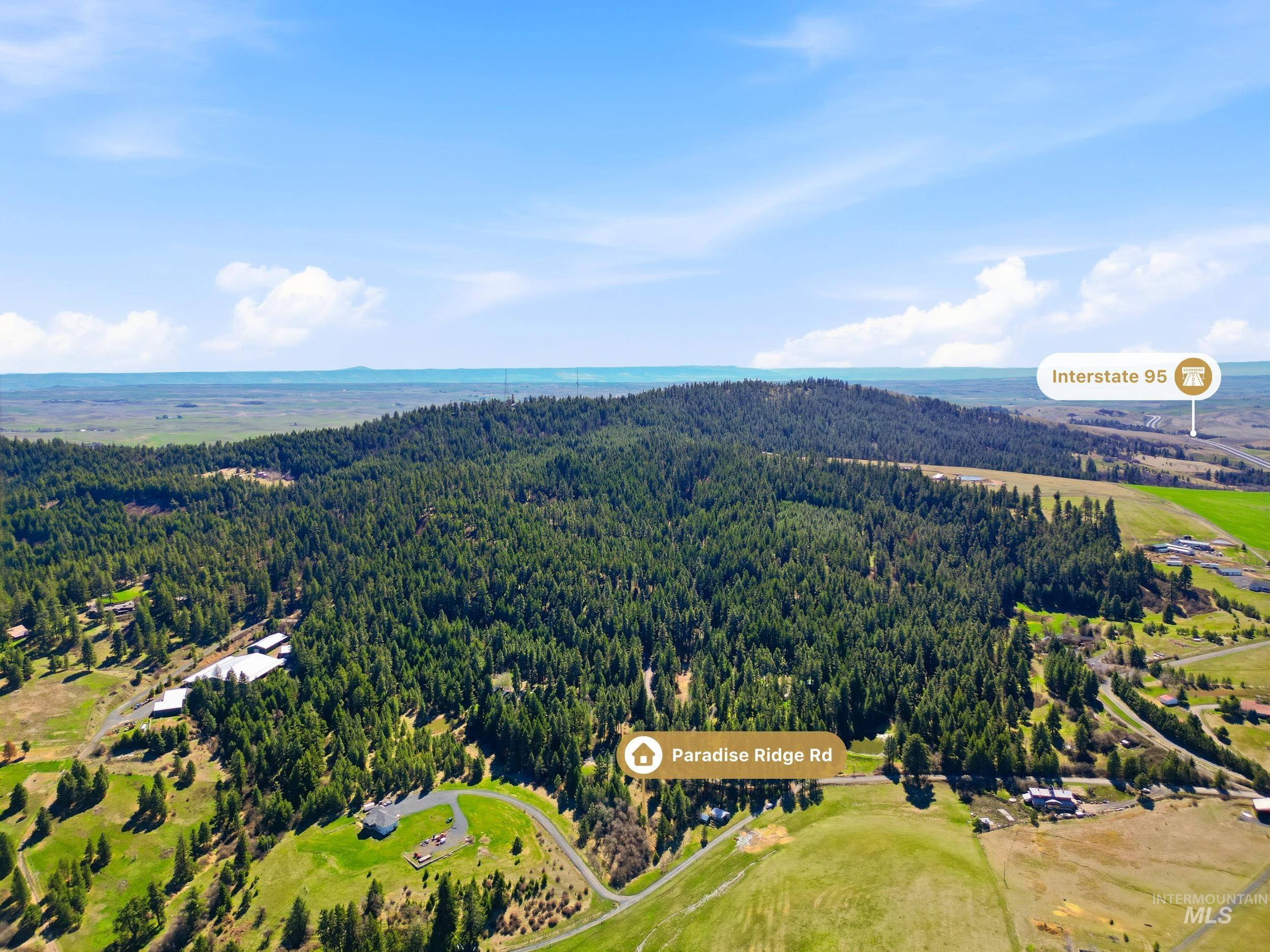 1114 Paradise Ridge Road, Moscow, Idaho 83843, Land For Sale, Price $349,000,MLS 98980093