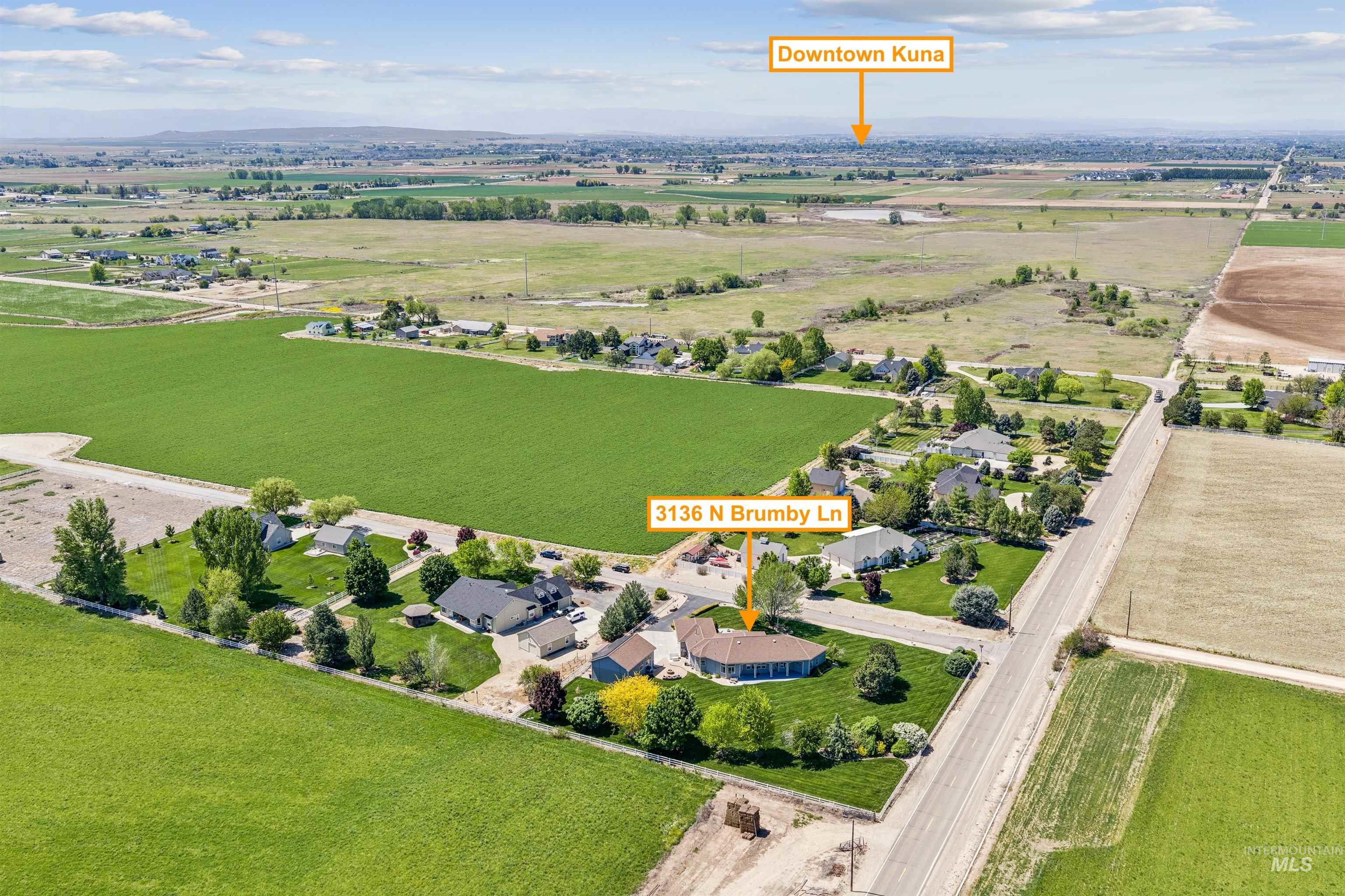 3136 N Brumby Ln, Kuna, Idaho 83634, 4 Bedrooms, 4 Bathrooms, Residential For Sale, Price $1,249,900, 98980137
