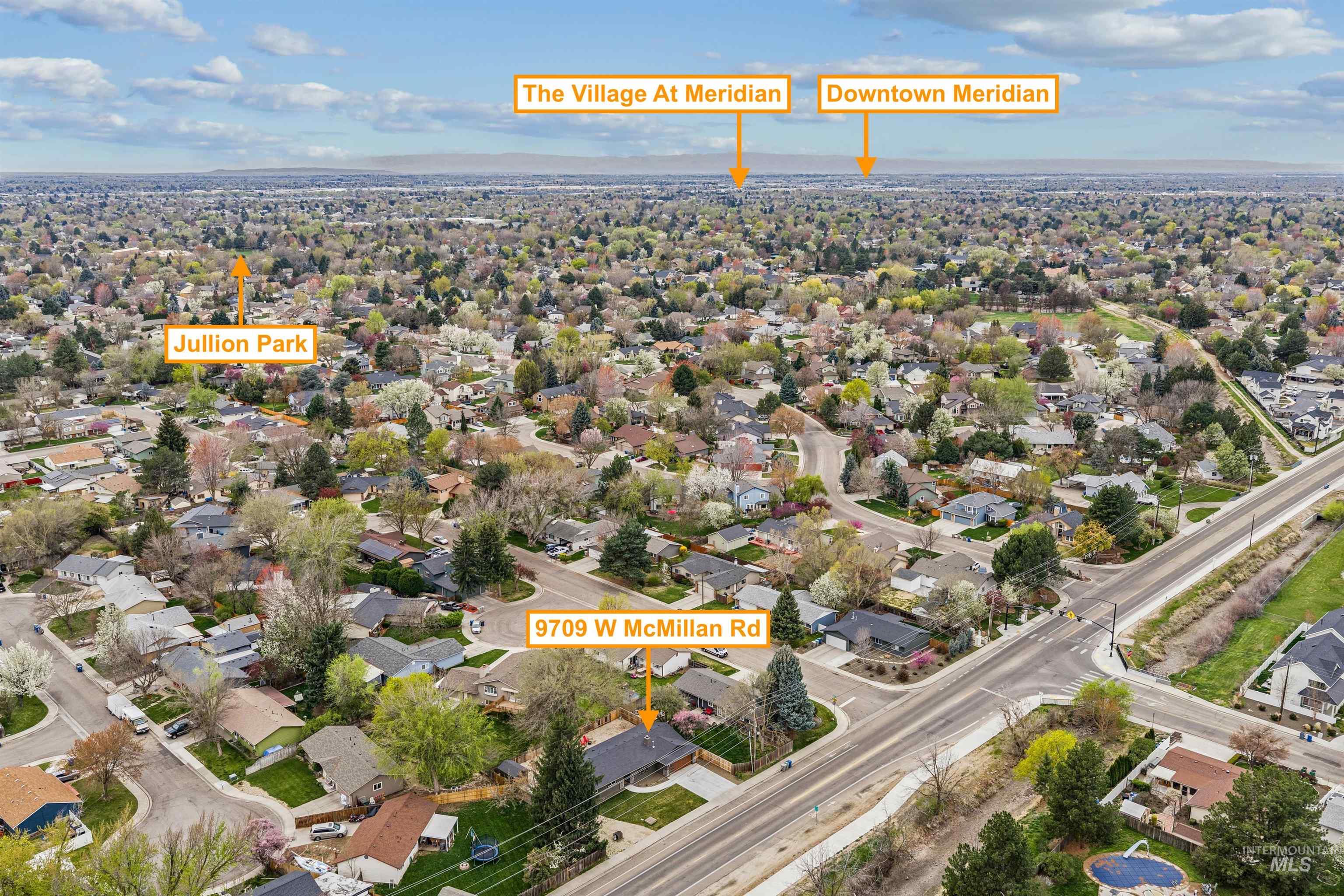 9709 W McMillan, Boise, Idaho 83704, 3 Bedrooms, 2 Bathrooms, Residential For Sale, Price $489,000, 98980140