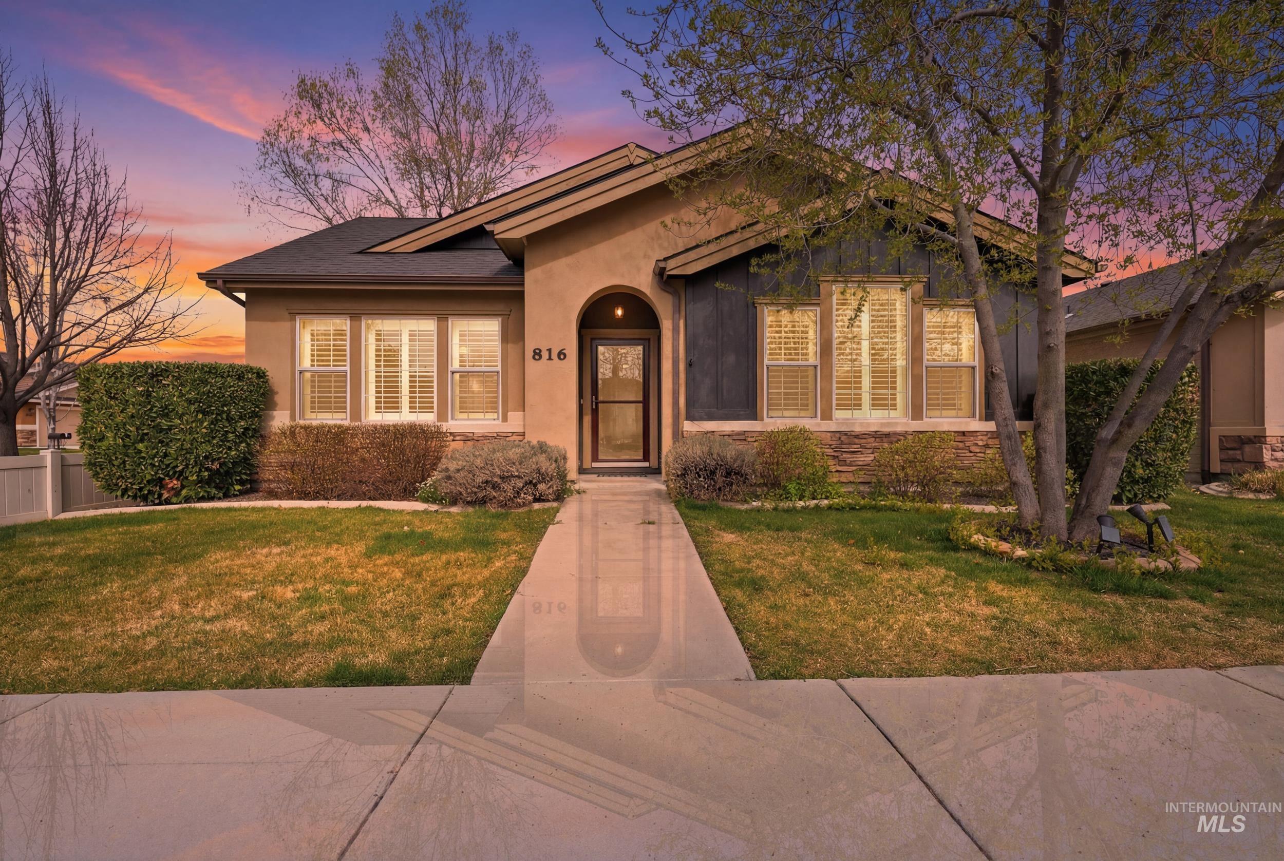 816 E Tallinn St, Meridian, Idaho 83646, 2 Bedrooms, 2 Bathrooms, Residential For Sale, Price $479,000, 98980149