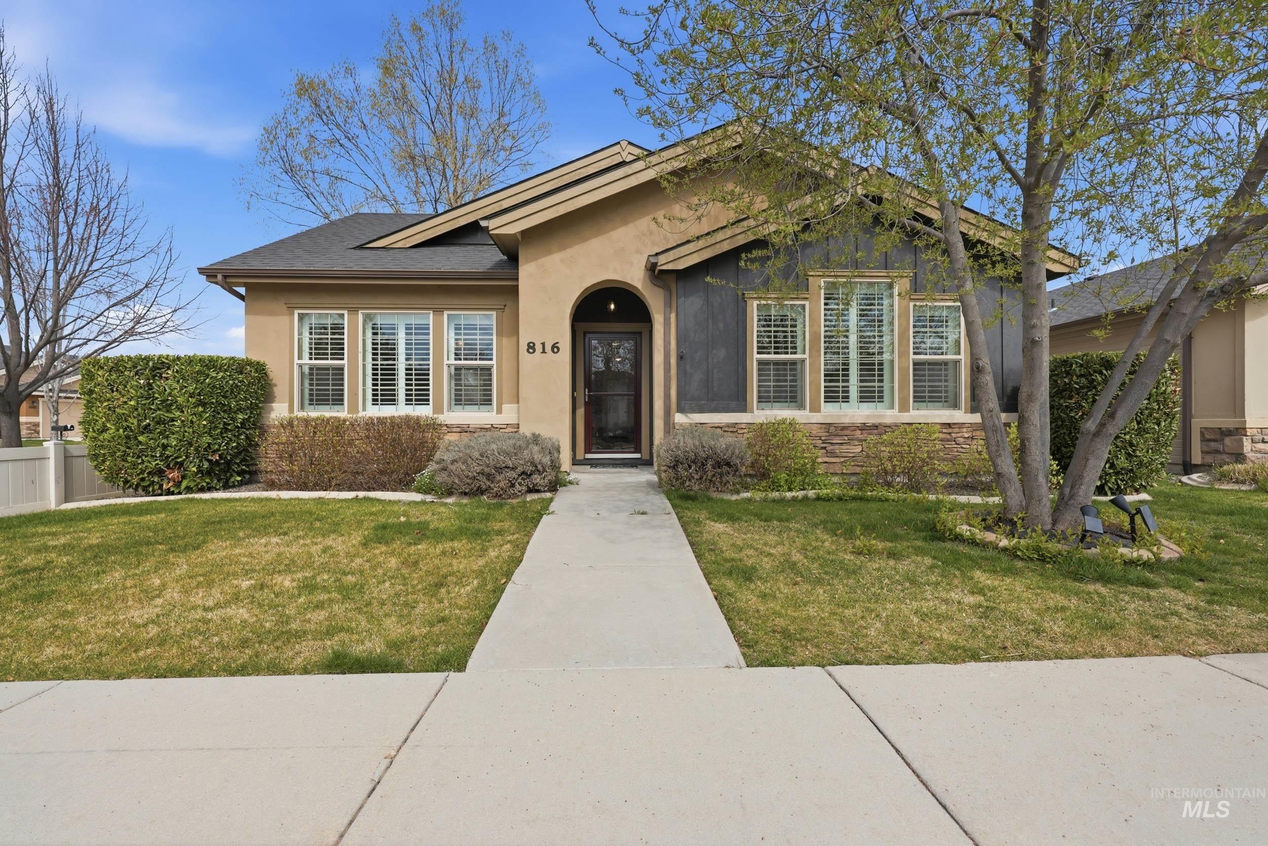 816 E Tallinn St, Meridian, Idaho 83646, 2 Bedrooms, 2 Bathrooms, Residential For Sale, Price $479,000, 98980149