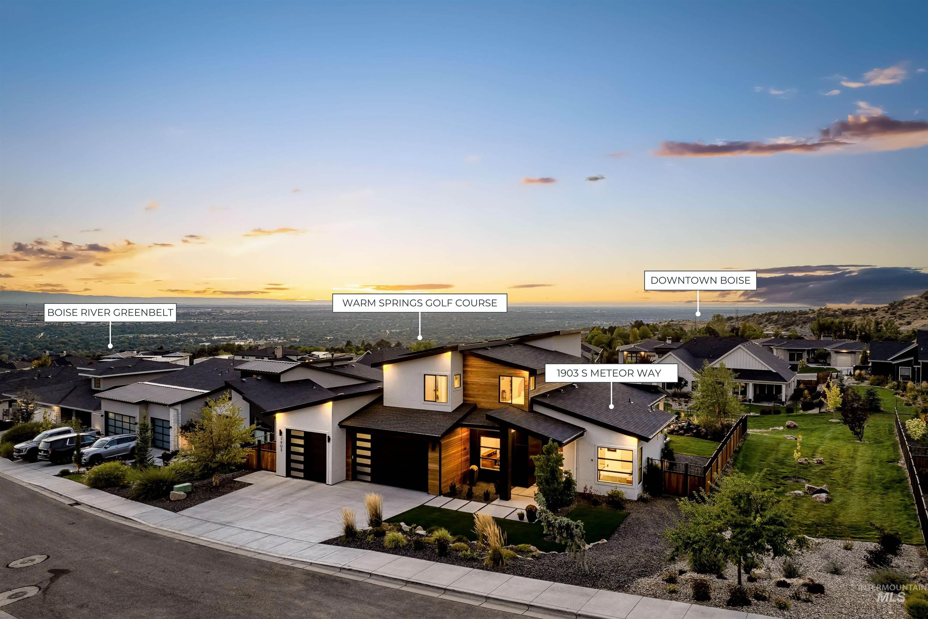 1903 S Meteor Way, Boise, Idaho 83712, 4 Bedrooms, 3 Bathrooms, Residential For Sale, Price $1,699,900,MLS 98980162