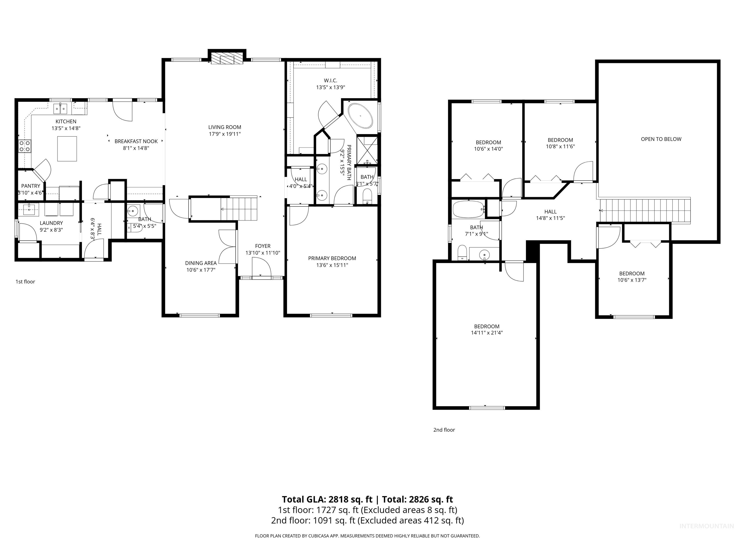 4481 N Diamond Creek, Meridian, Idaho 83646, 4 Bedrooms, 2.5 Bathrooms, Residential For Sale, Price $635,000,MLS 98980174