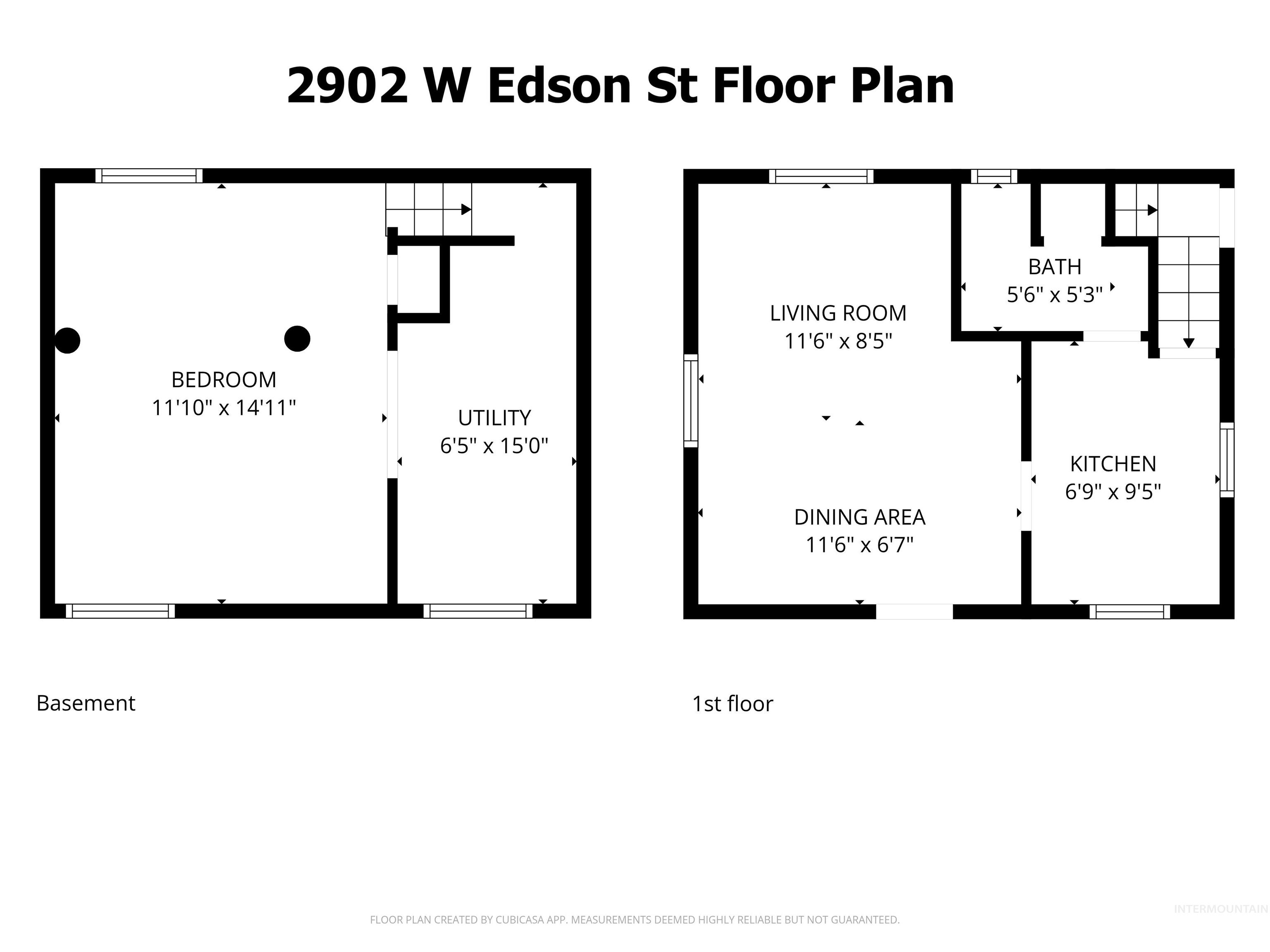 1000-1006 S Shoshone St and 2902 W Edson St, Boise, Idaho 83705, 3 Bedrooms, 1 Bathroom, Residential Income For Sale, Price $1,699,900,MLS 98980199