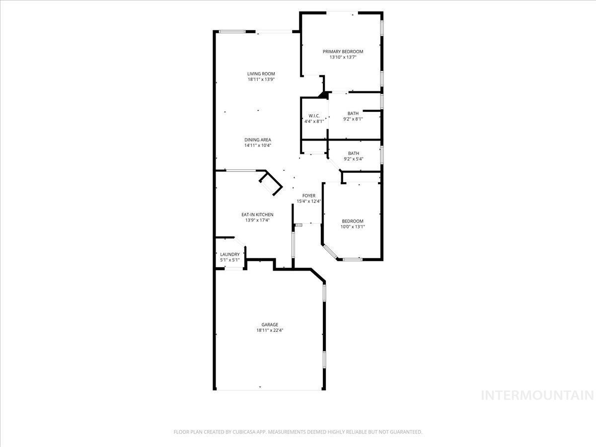 3357 W Fieldstream Ln, Meridian, Idaho 83646, 2 Bedrooms, 2 Bathrooms, Residential For Sale, Price $395,000,MLS 98980236
