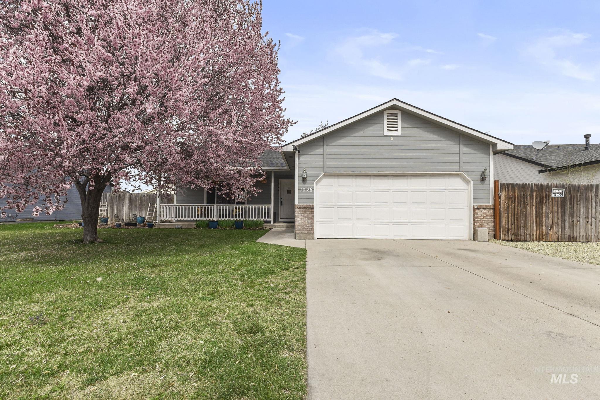 1026 W Edwards Ave, Nampa, Idaho 83686-8167, 3 Bedrooms, 2 Bathrooms, Residential For Sale, Price $349,900,MLS 98980246