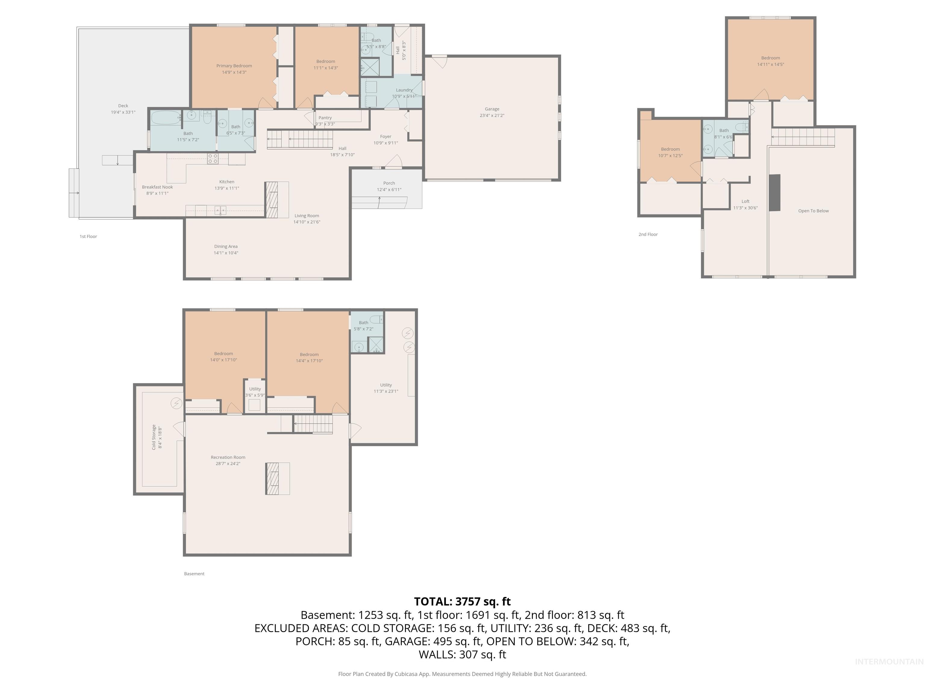 3154 N 4750 E, Murtaugh, Idaho 83344, 6 Bedrooms, 4 Bathrooms, Residential For Sale, Price $625,000,MLS 98980250