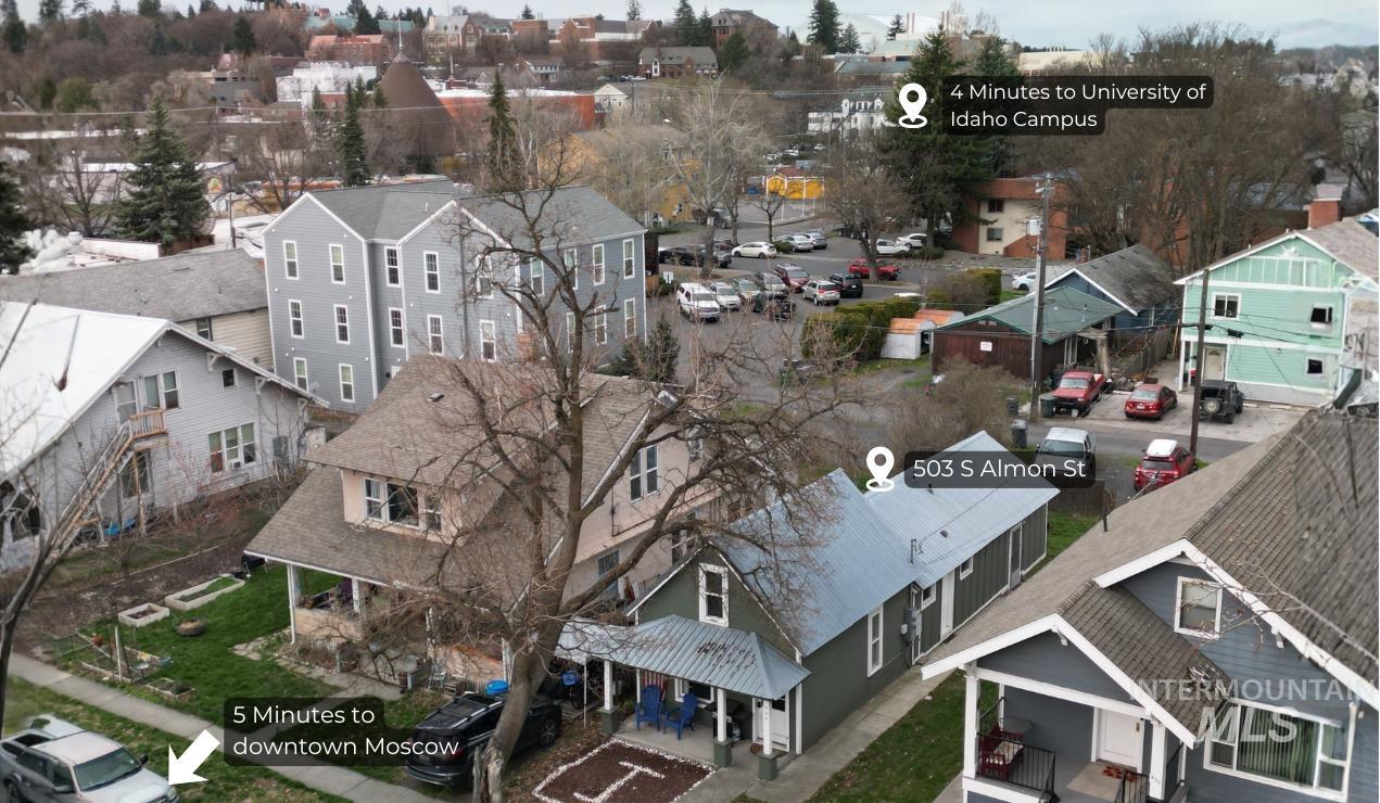 503 S Almon St, Moscow, Idaho 83843, 3 Bedrooms, 1 Bathroom, Residential Income For Sale, Price $325,000,MLS 98980309