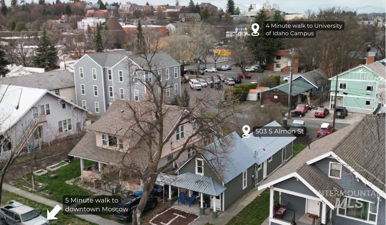 503 S Almon St, Moscow, Idaho 83843, 3 Bedrooms, 1 Bathroom, Residential Income For Sale, Price $325,000, 98980309