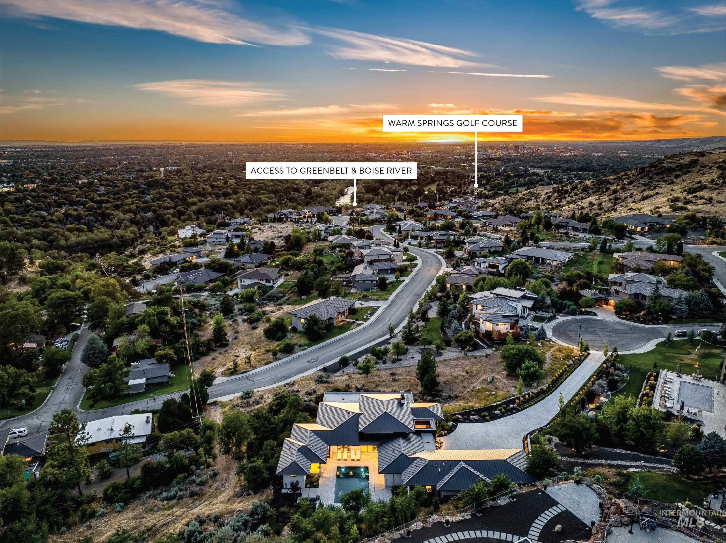 2813 E Hard Rock Drive, Boise, Idaho 83712, 4 Bedrooms, 4.5 Bathrooms, Residential For Sale, Price $3,475,000,MLS 98980363