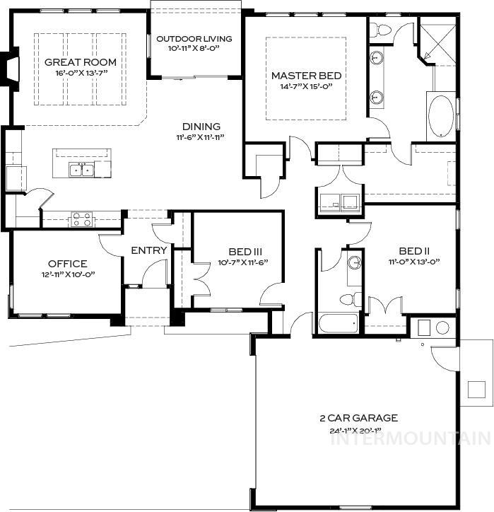11178 S Corballis Ln, Kuna, Idaho 83634, 3 Bedrooms, 2 Bathrooms, Residential For Sale, Price $619,880,MLS 98980370