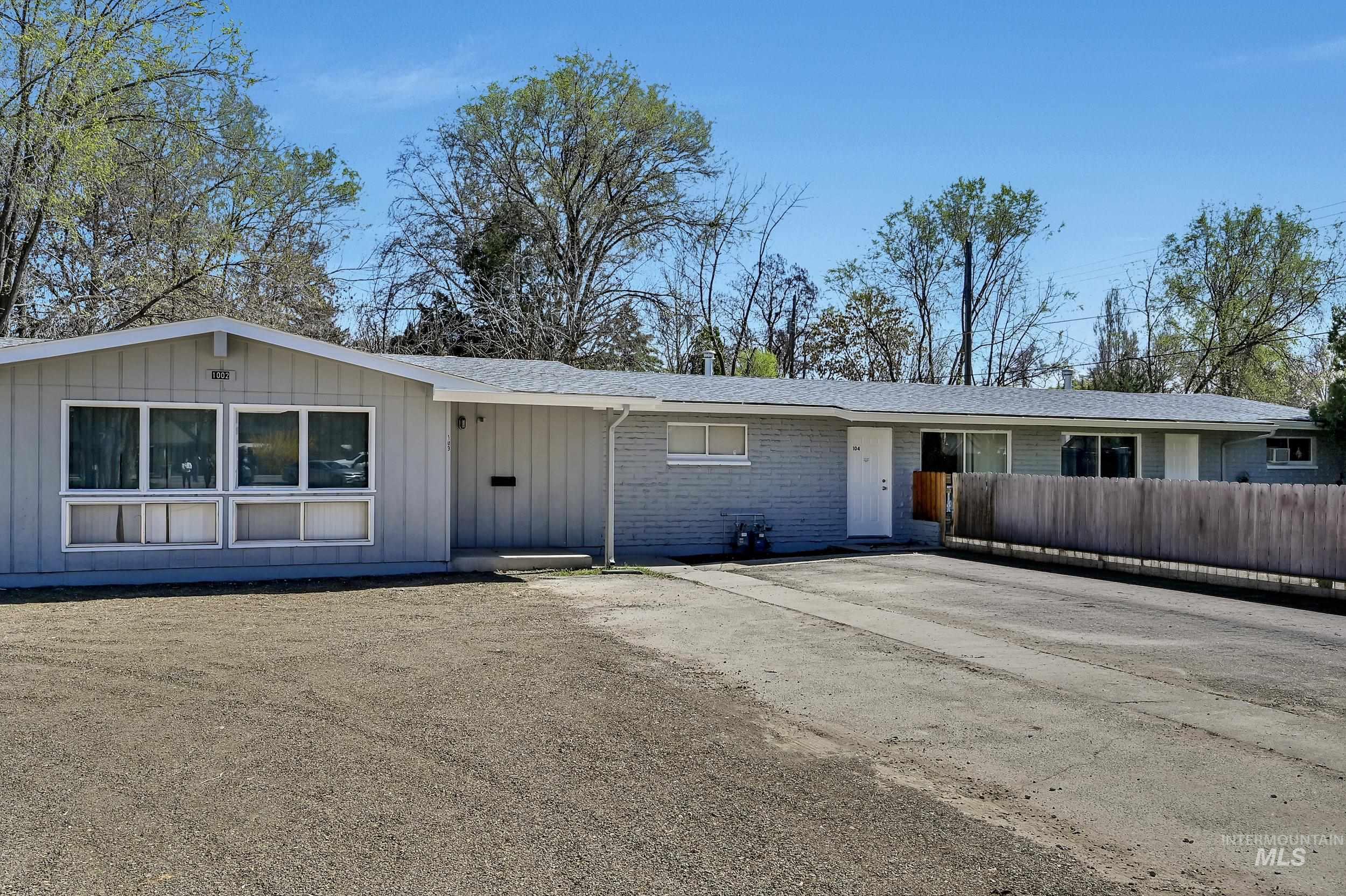 1002-1004 S Shoshone Street, Boise, Idaho 83705, 2 Bedrooms, 1 Bathroom, Residential Income For Sale, Price $749,900,MLS 98980438