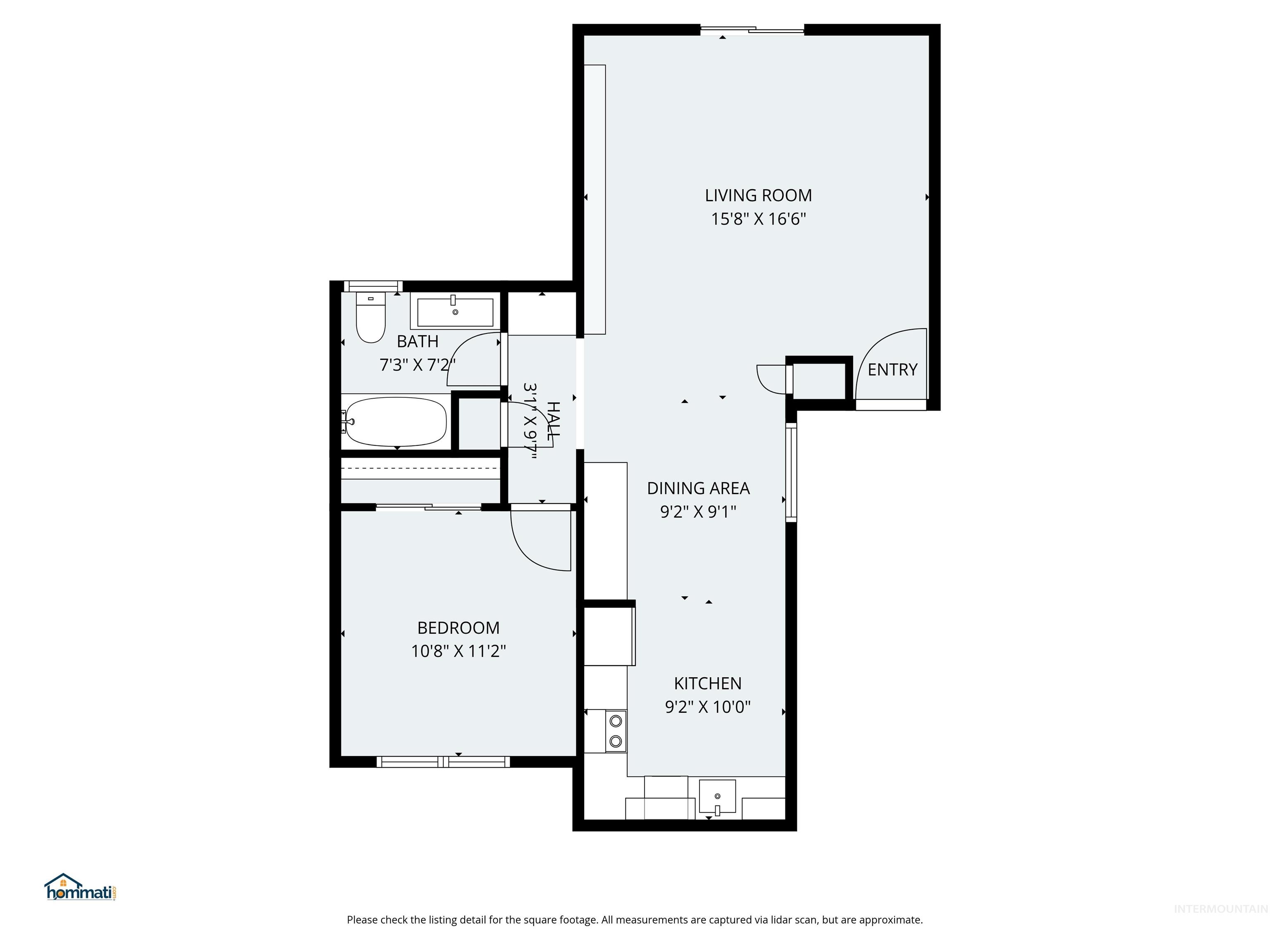 925 N 9th Street, Boise, Idaho 83702, 1 Bedroom, 1 Bathroom, Residential For Sale, Price $369,000,MLS 98980510