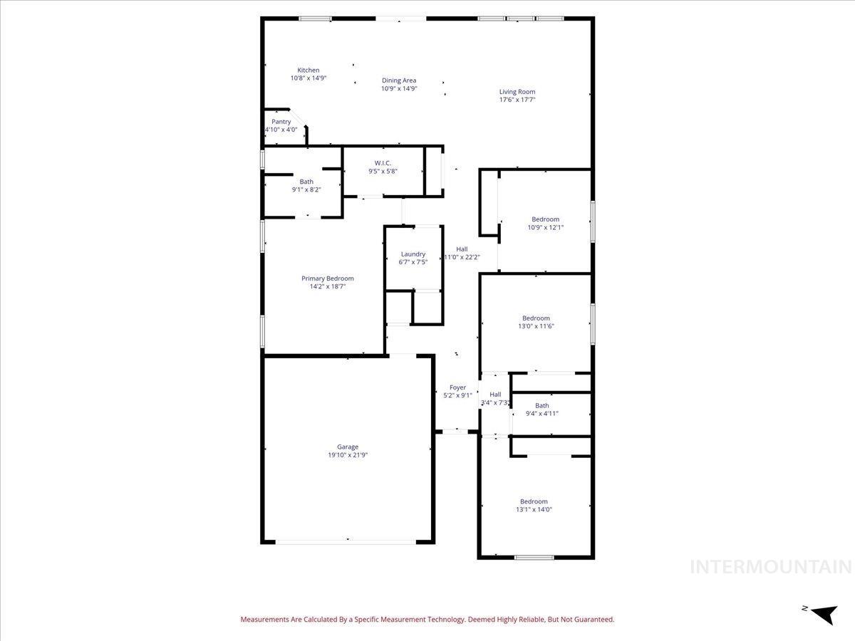 16610 Corrine Ave, Caldwell, Idaho 83607, 4 Bedrooms, 2 Bathrooms, Residential For Sale, Price $405,000,MLS 98980560