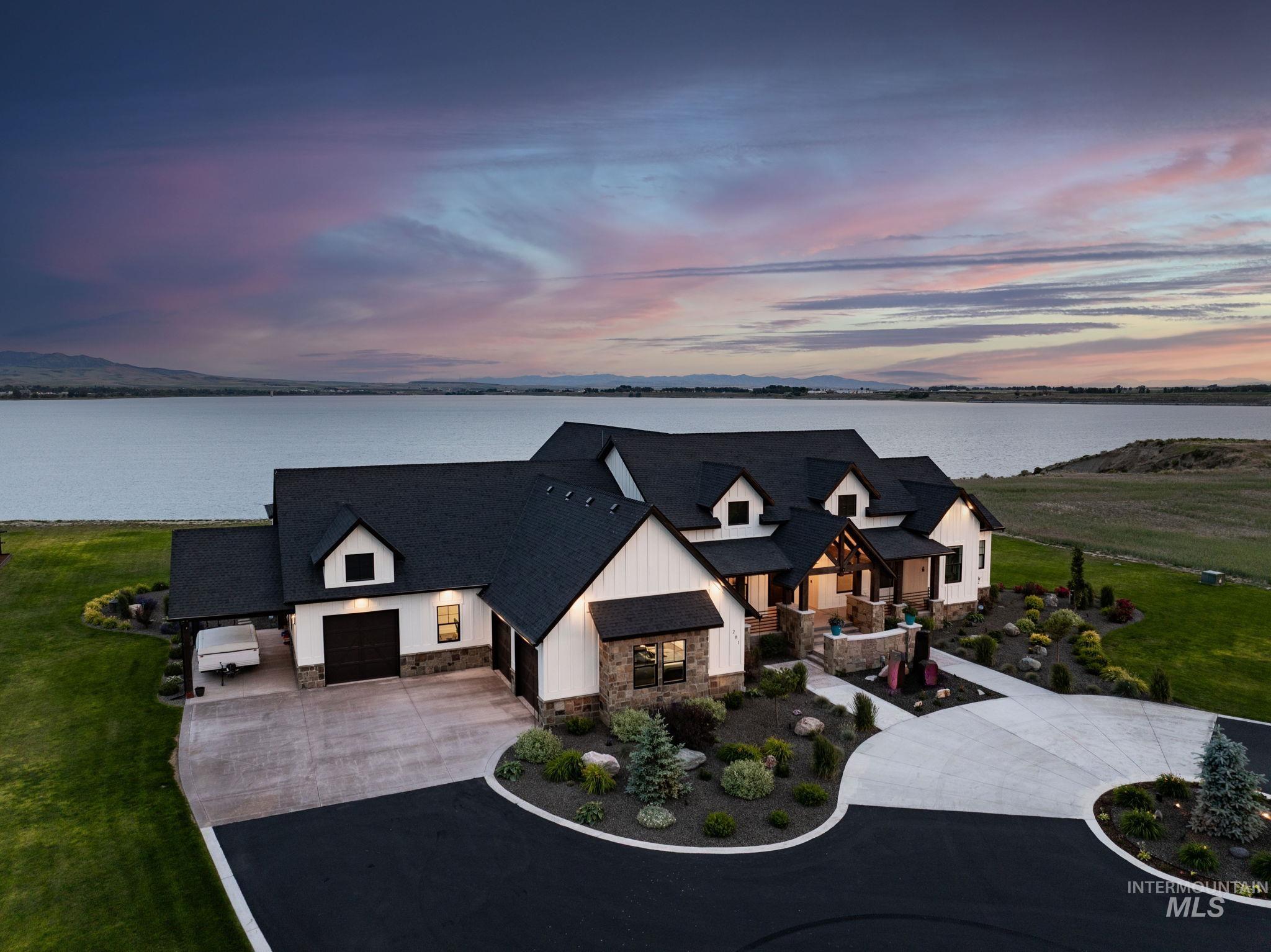 281 Lakeshore Dr, American Falls, Idaho 83211, 5 Bedrooms, 4.5 Bathrooms, Residential For Sale, Price $1,899,999,MLS 98980608
