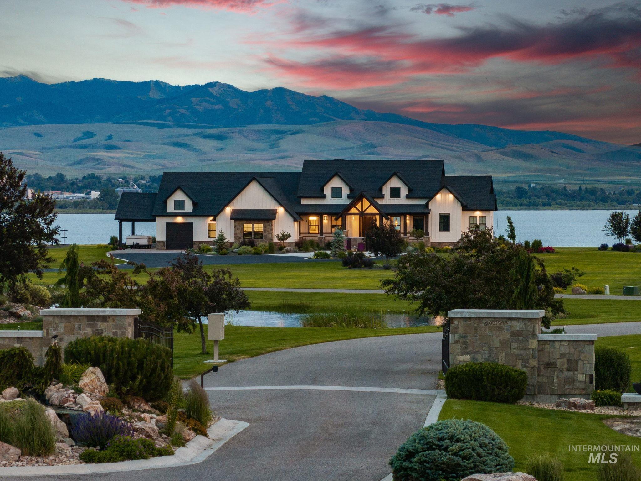 281 Lakeshore Dr, American Falls, Idaho 83211, 5 Bedrooms, 4.5 Bathrooms, Residential For Sale, Price $2,495,000,MLS 98980608