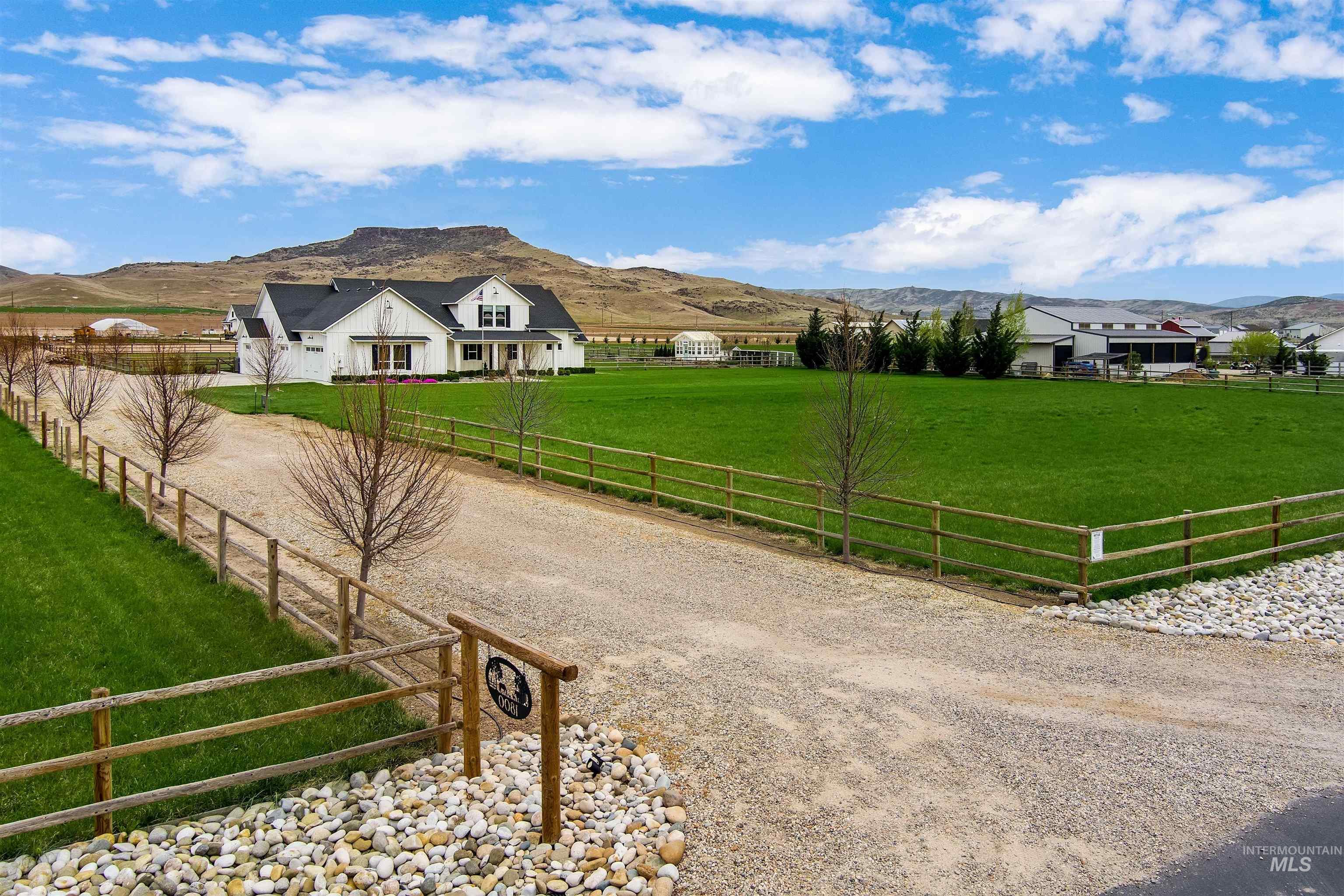 1800 Buttercup Lane, Emmett, Idaho 83617, 4 Bedrooms, 2.5 Bathrooms, Residential For Sale, Price $1,699,000,MLS 98980666