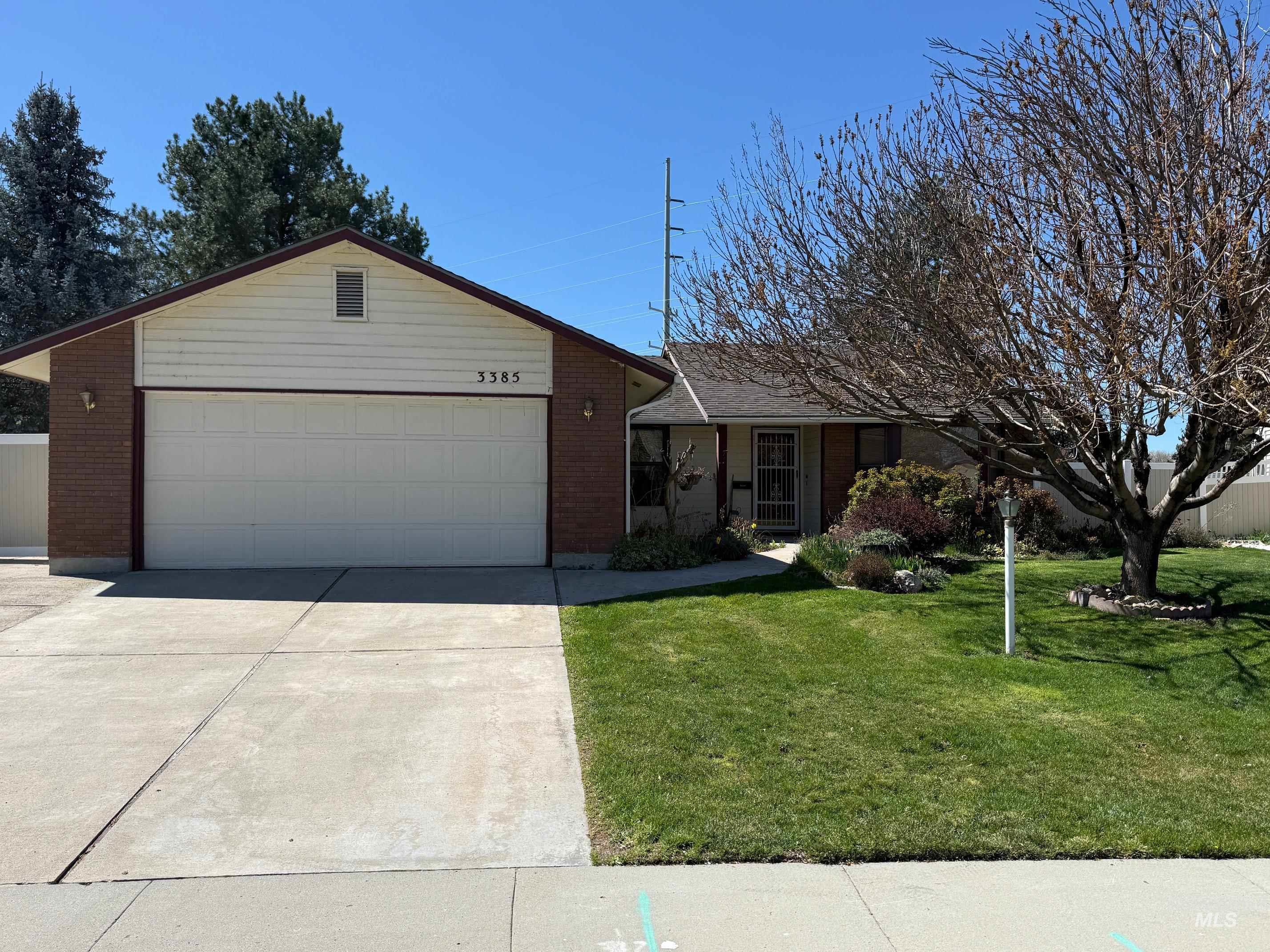3385 N Creswell Way, Boise, Idaho 83713, 3 Bedrooms, 2 Bathrooms, Residential For Sale, Price $1, 98980756