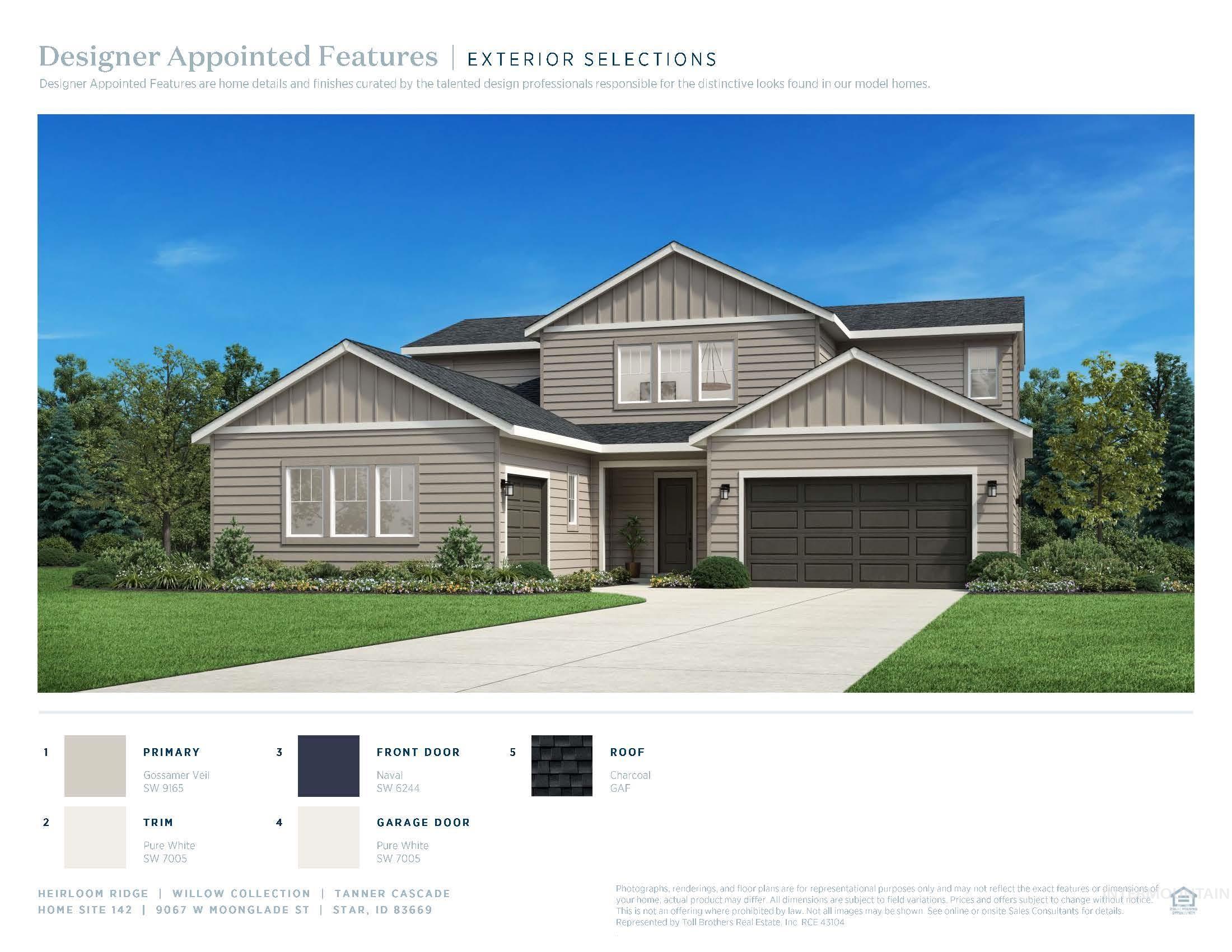 9067 W Moonglade St, Star, Idaho 83669, 4 Bedrooms, 3.5 Bathrooms, Residential For Sale, Price $749,000,MLS 98980815