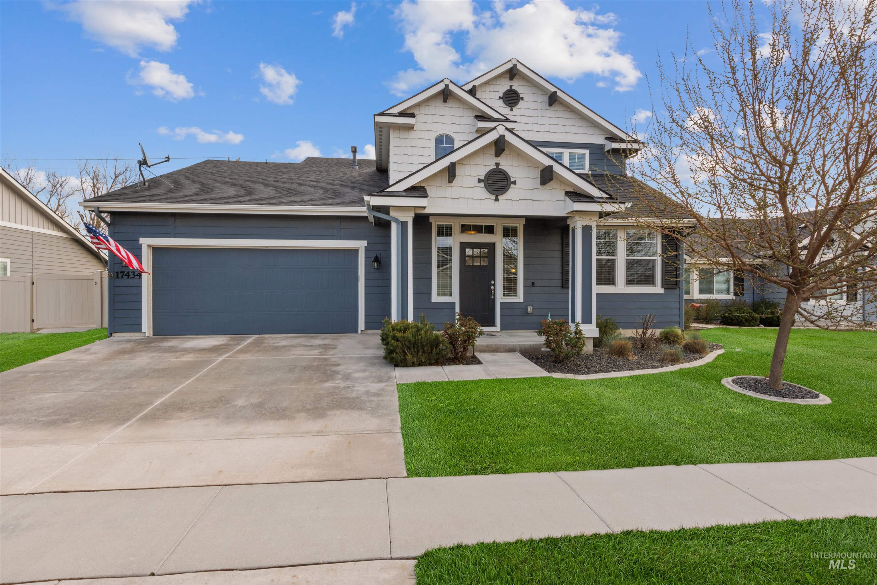 17434 N Endurance Ave, Nampa, Idaho 83687-5494, 4 Bedrooms, 2.5 Bathrooms, Residential For Sale, Price $560,000, 98980859