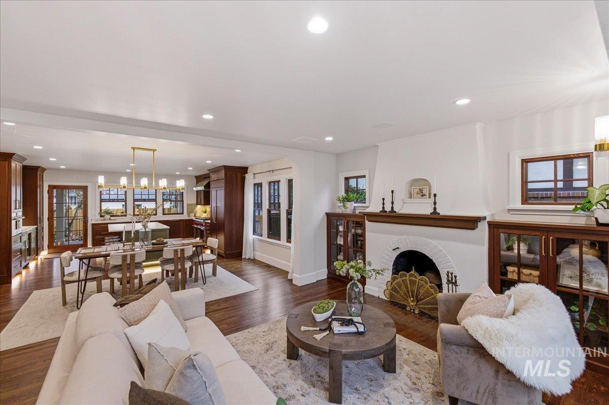 1210 N Harrison Boulevard, Boise, Idaho 83702, 4 Bedrooms, 3.5 Bathrooms, Residential For Sale, Price $1,695,000, 98980860