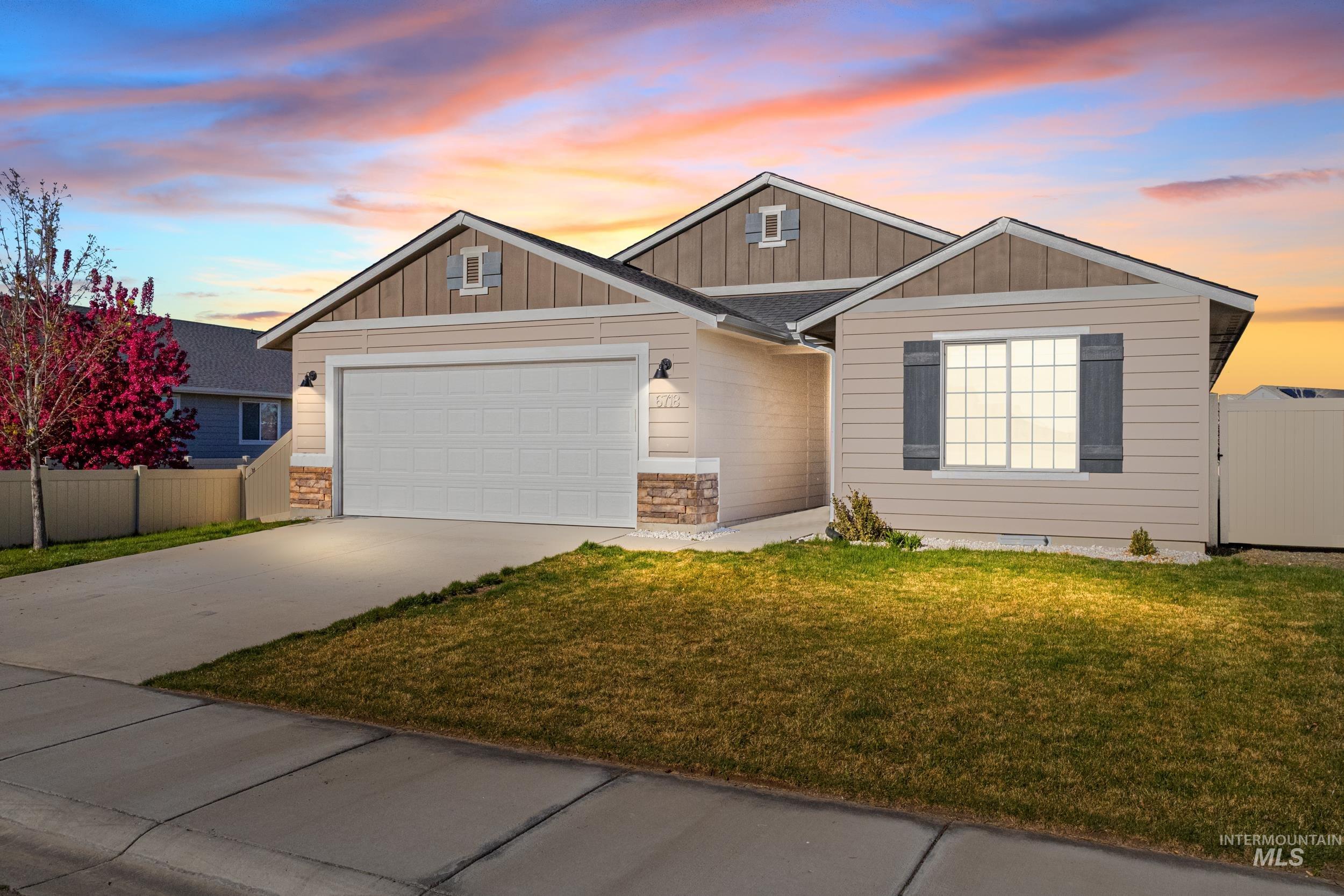 6718 S Allegiance AVE, Meridian, Idaho 83642, 4 Bedrooms, 2 Bathrooms, Residential For Sale, Price $435,987, 98981003