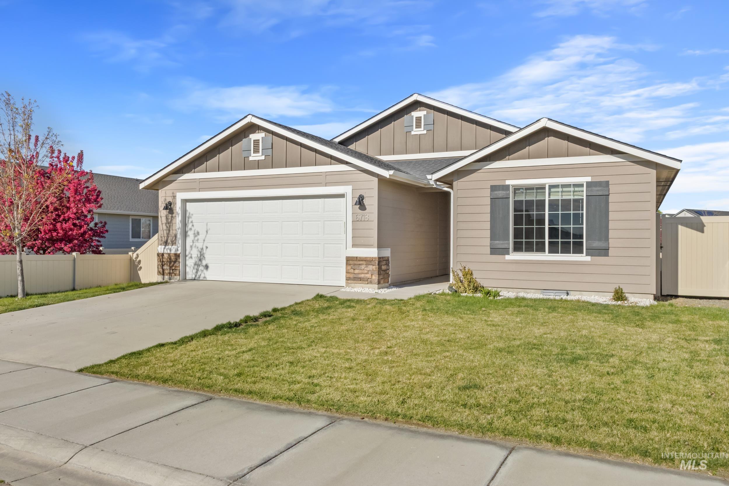 6718 S Allegiance AVE, Meridian, Idaho 83642, 4 Bedrooms, 2 Bathrooms, Residential For Sale, Price $435,987, 98981003