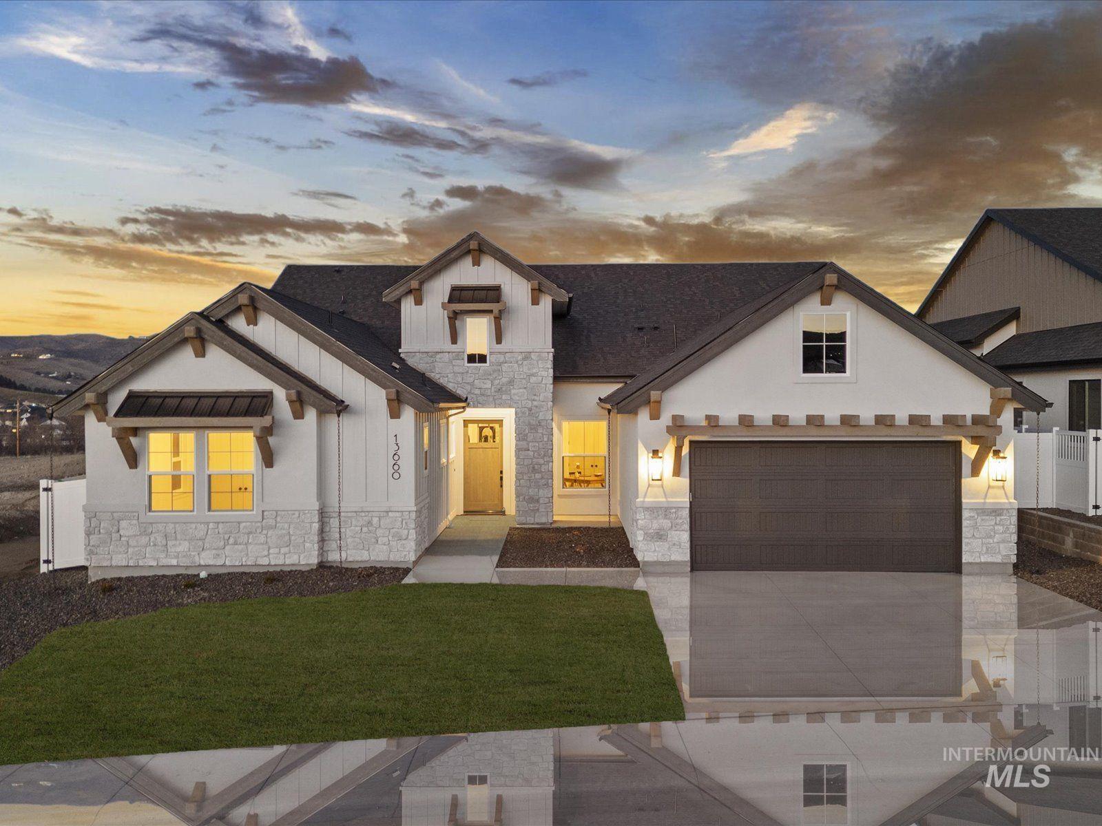 9320 W Sooty Grouse Ct, Boise, Idaho 83714, 4 Bedrooms, 3.5 Bathrooms, Residential For Sale, Price $1,458,370, 98981029