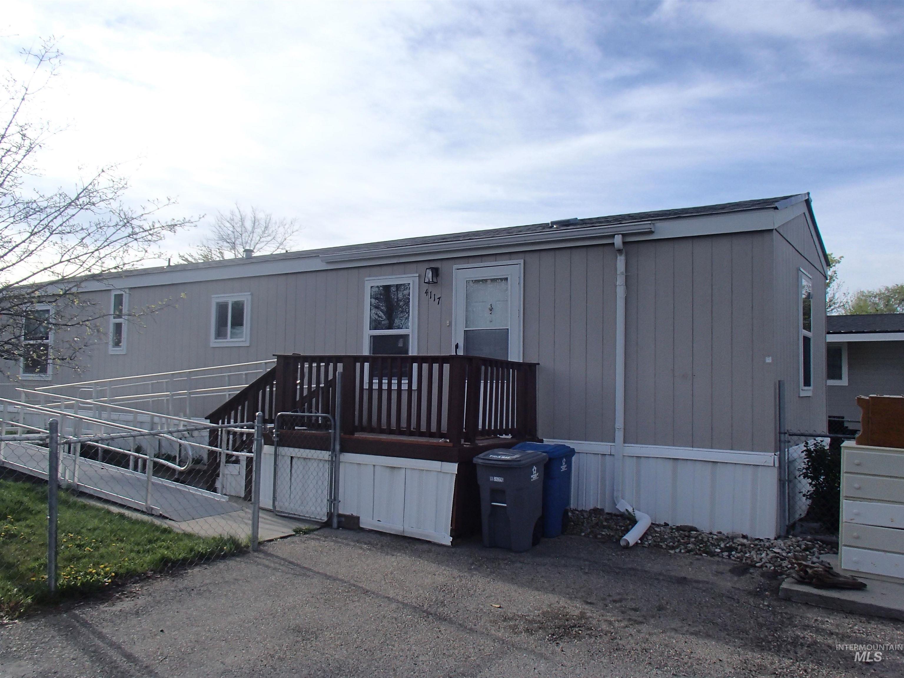 4117 Bear Valley, Nampa, Idaho 83687, 2 Bedrooms, 1 Bathroom, Residential For Sale, Price $114,900, 98981048