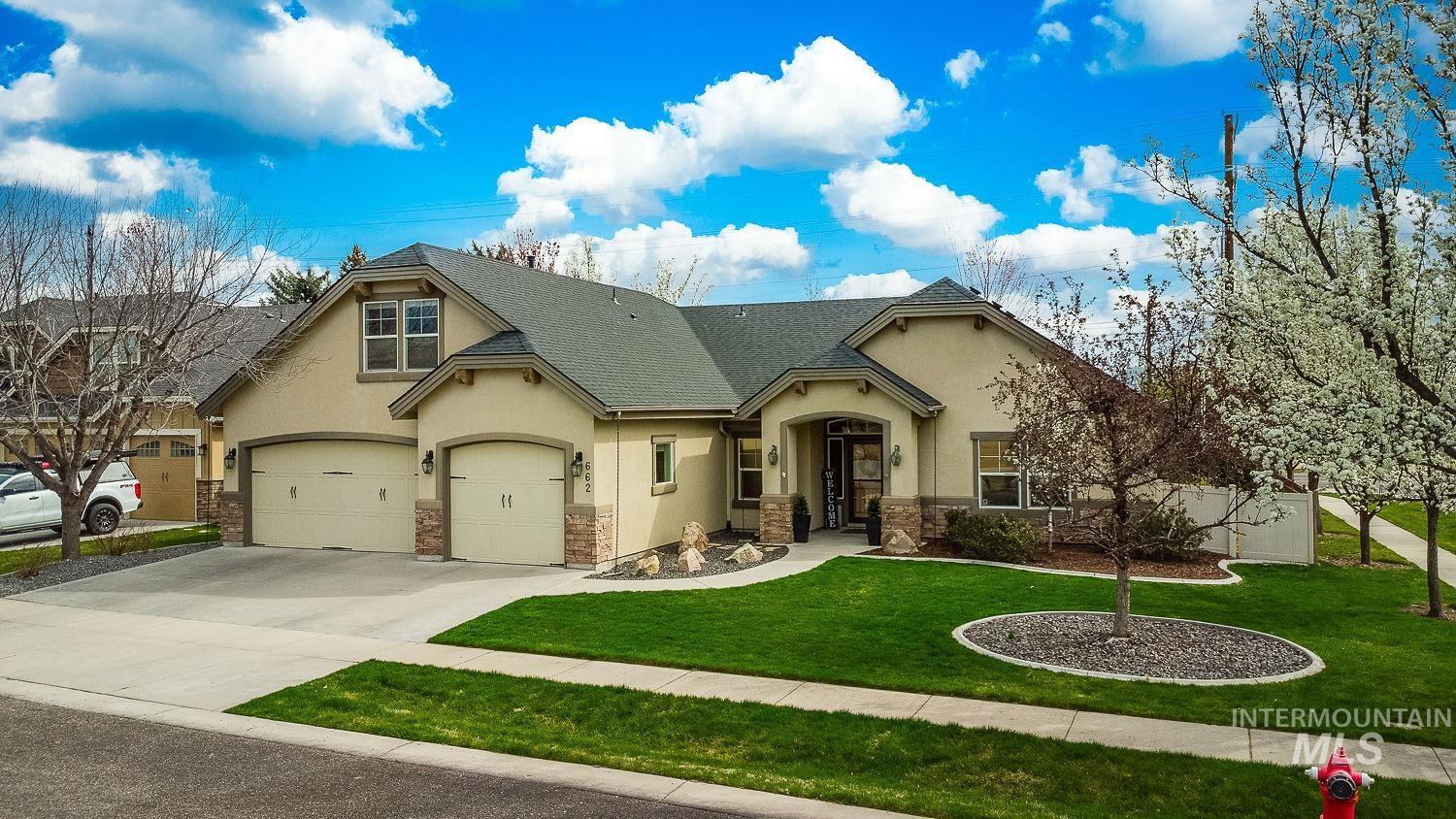 662 N Culver Creek Ave, Star, Idaho 83669, 4 Bedrooms, 3 Bathrooms, Residential For Sale, Price $599,900, 98981087