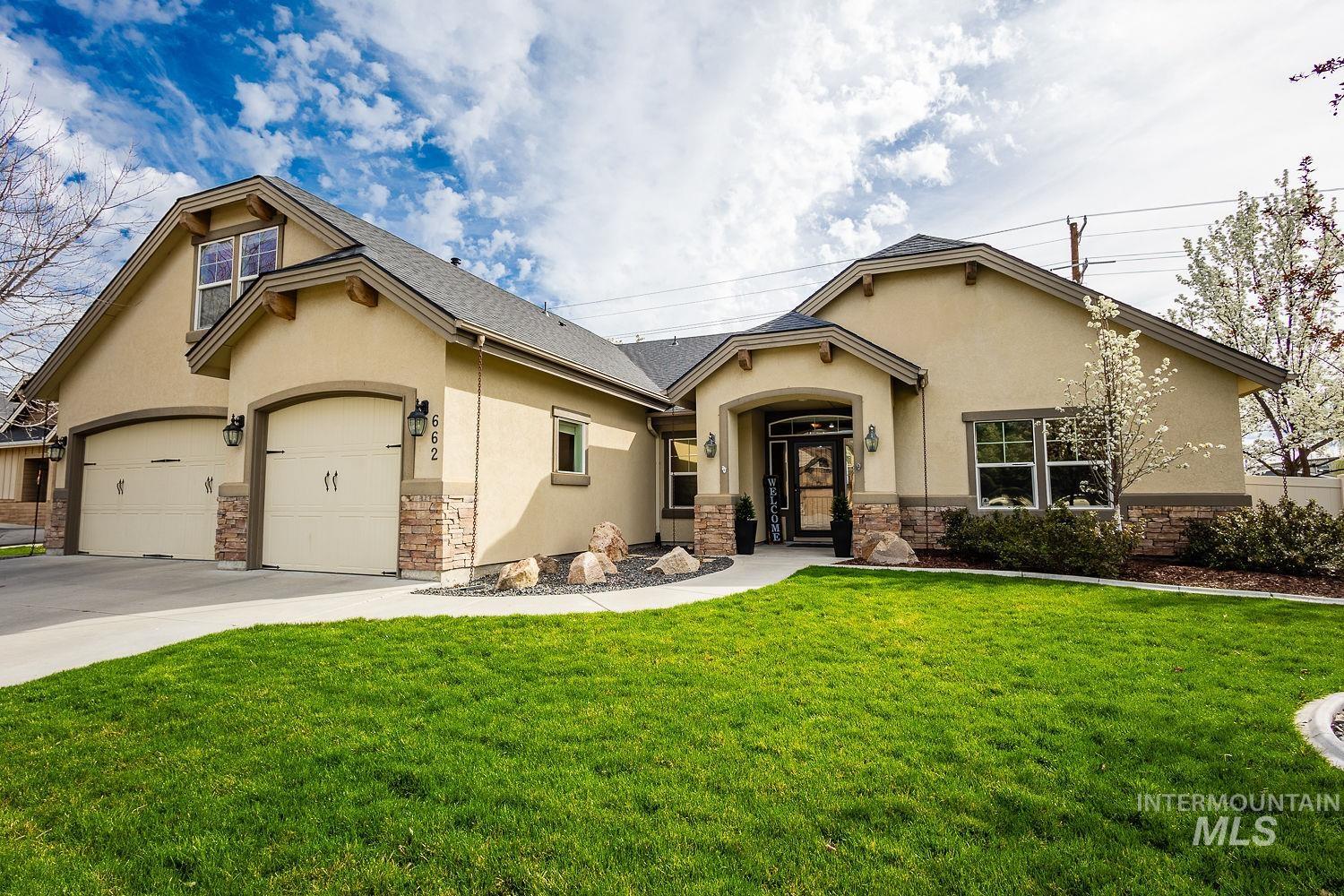 662 N Culver Creek Ave, Star, Idaho 83669, 4 Bedrooms, 3 Bathrooms, Residential For Sale, Price $599,900, 98981087