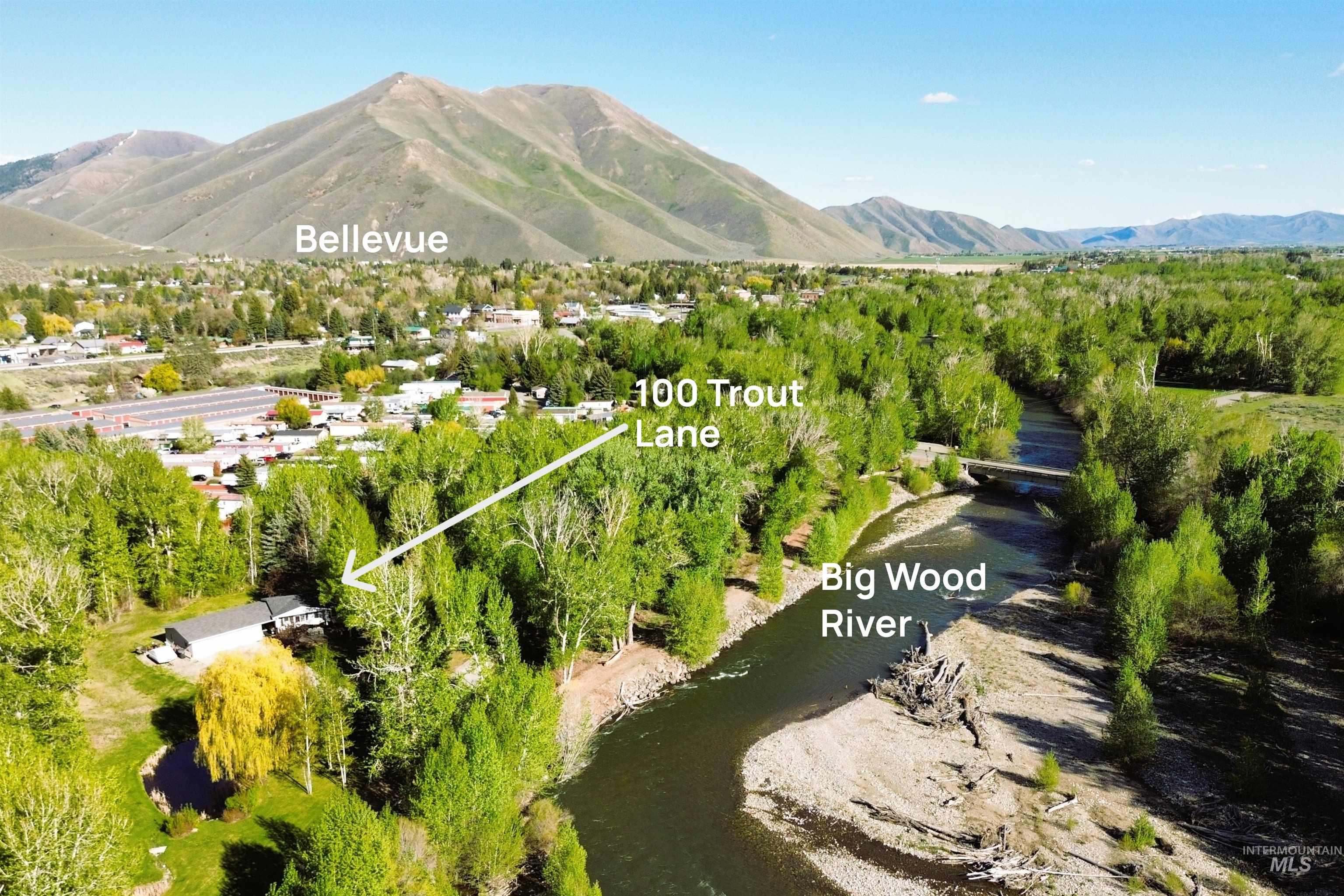 100 & 200 Trout Lane, Bellevue, Idaho 83313, 2 Bedrooms, 2 Bathrooms, Residential For Sale, Price $1,950,000, 98981117