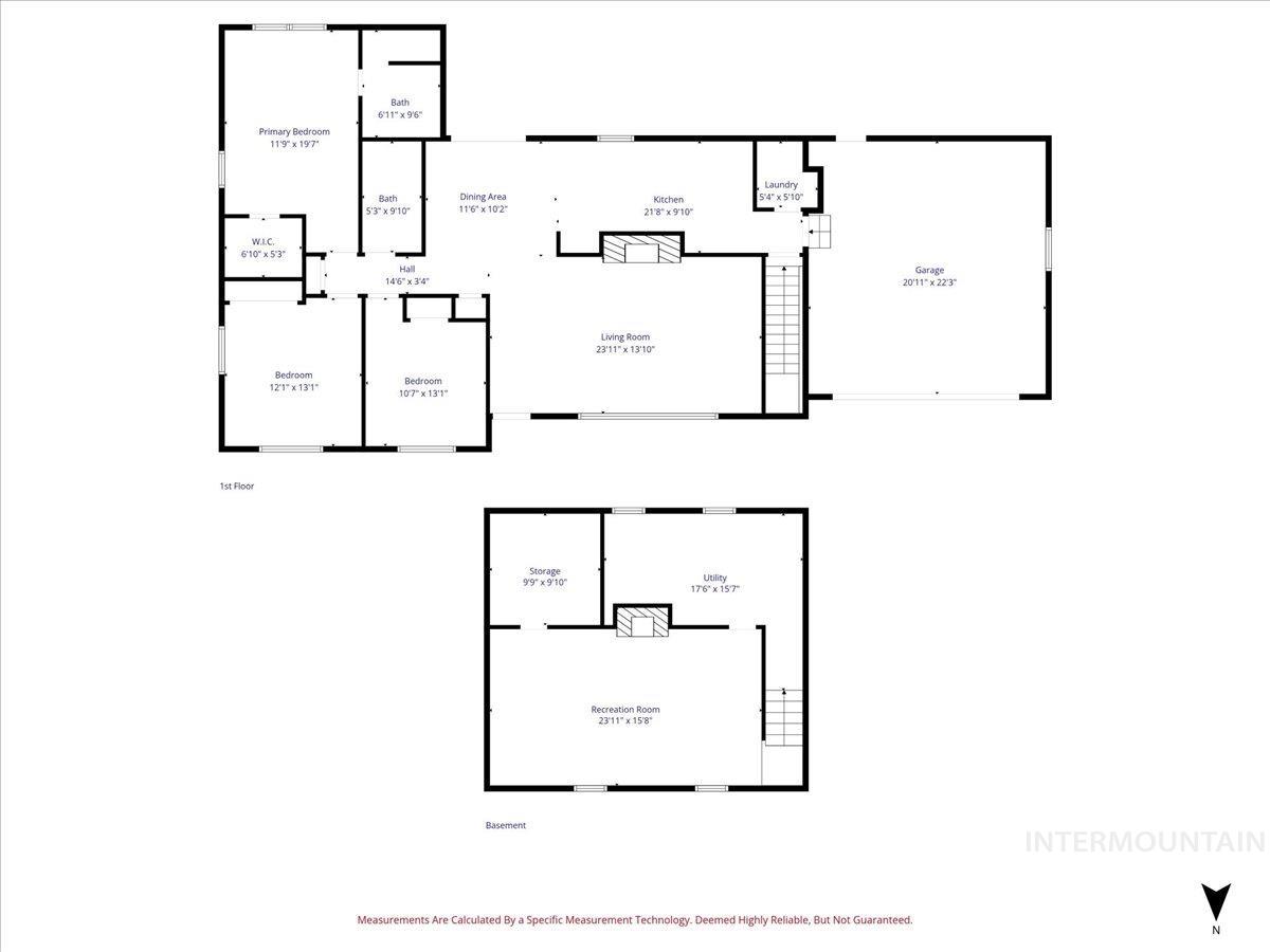 4813 W Hillcrest Dr., Boise, Idaho 83705, 3 Bedrooms, 2 Bathrooms, Residential For Sale, Price $711,000, 98981138