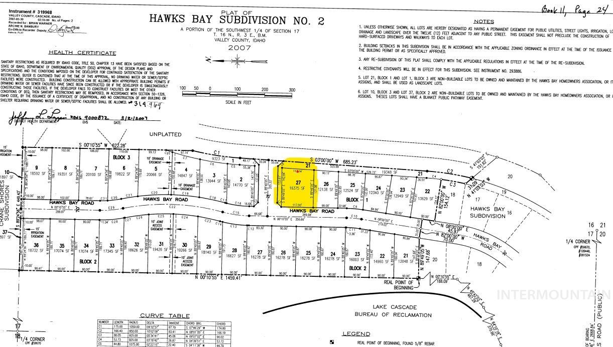 13146 Hawks Bay Road, Donnelly, Idaho 83615, Land For Sale, Price $178,500,MLS 98981237