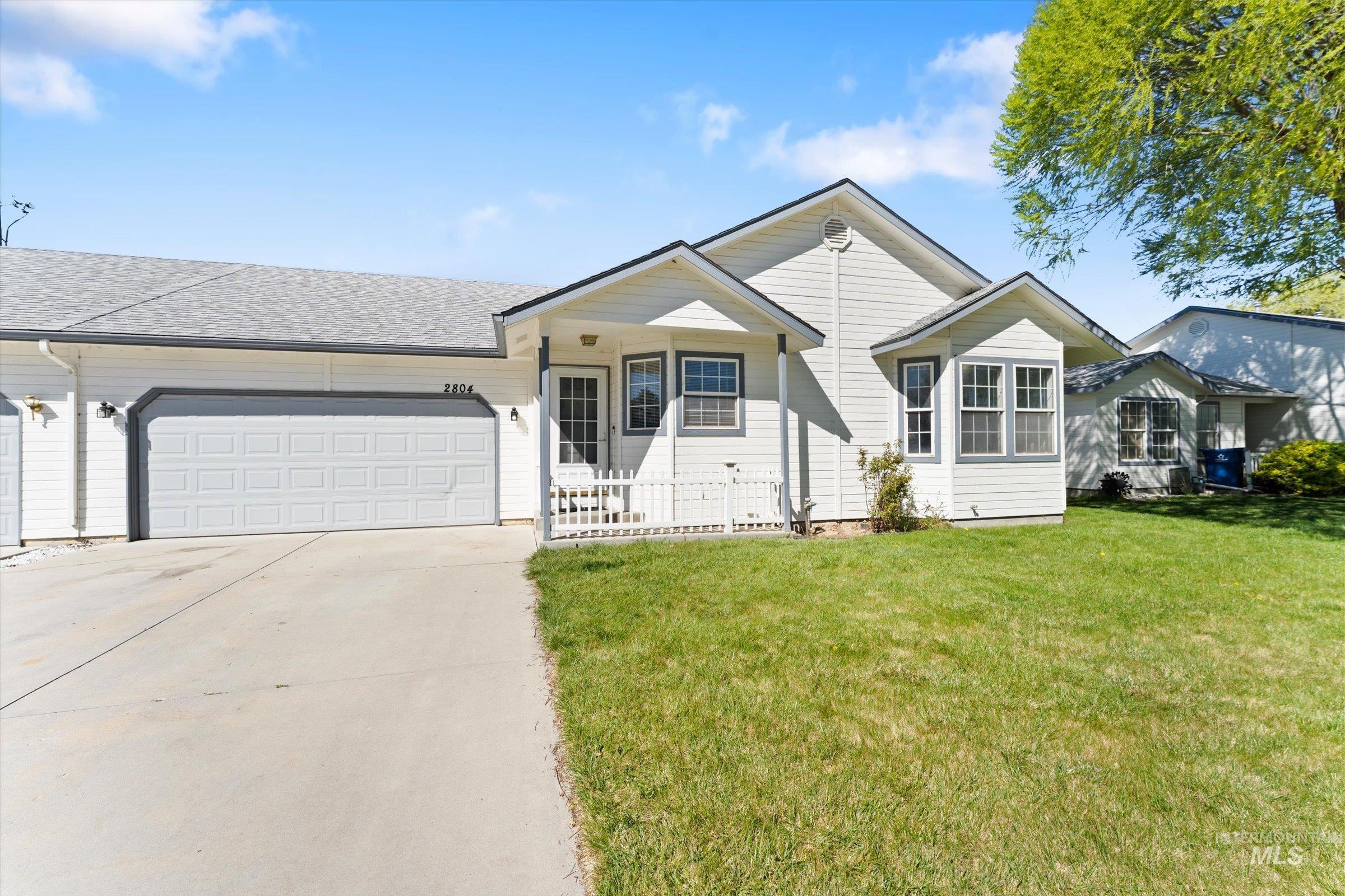 2804 Morning Mist Lane, Caldwell, Idaho 83605-7024, 2 Bedrooms, 2 Bathrooms, Residential For Sale, Price $275,000, 98981239