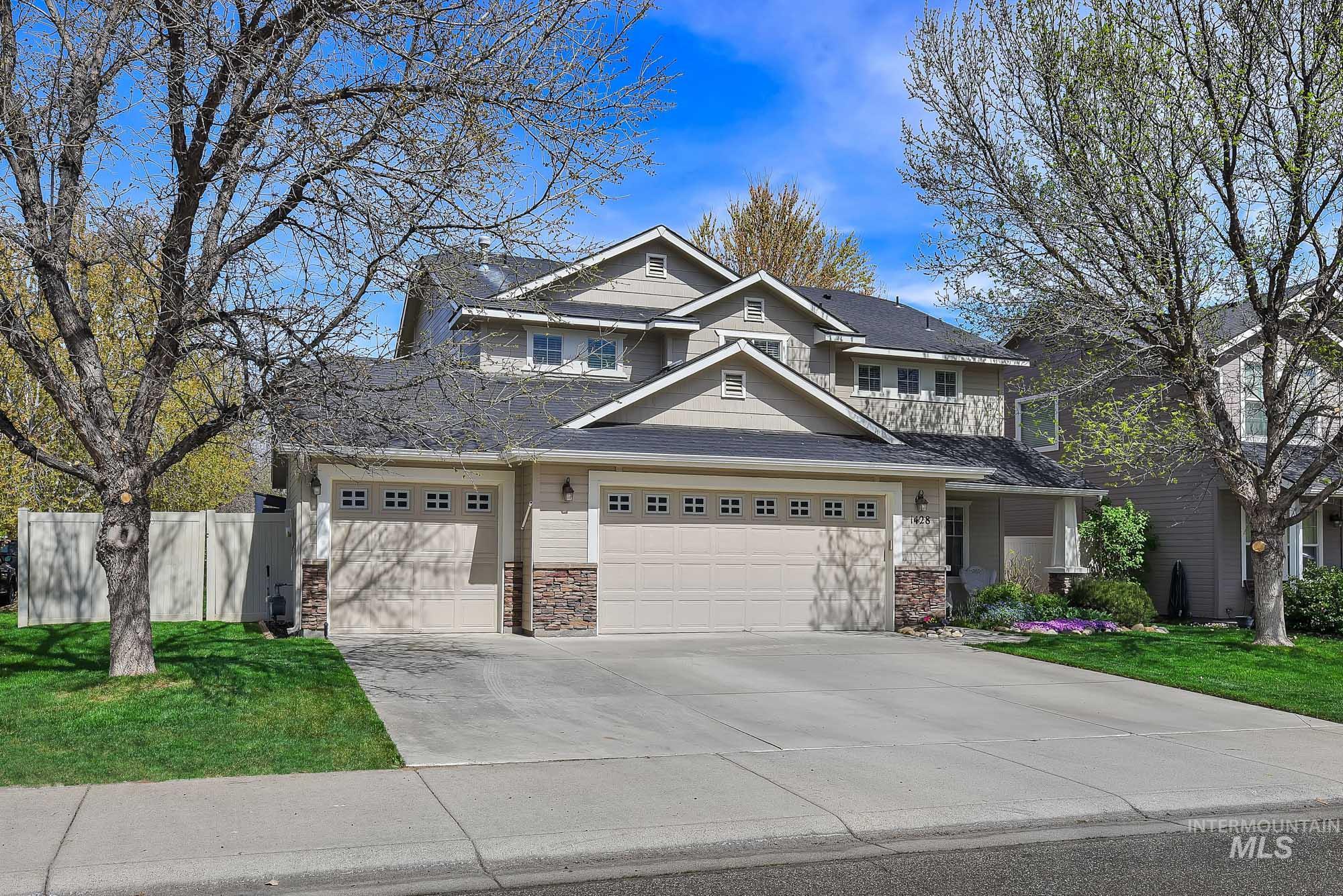 1428 E Palermo St, Meridian, Idaho 83642, 4 Bedrooms, 2.5 Bathrooms, Residential For Sale, Price $499,900, 98981260